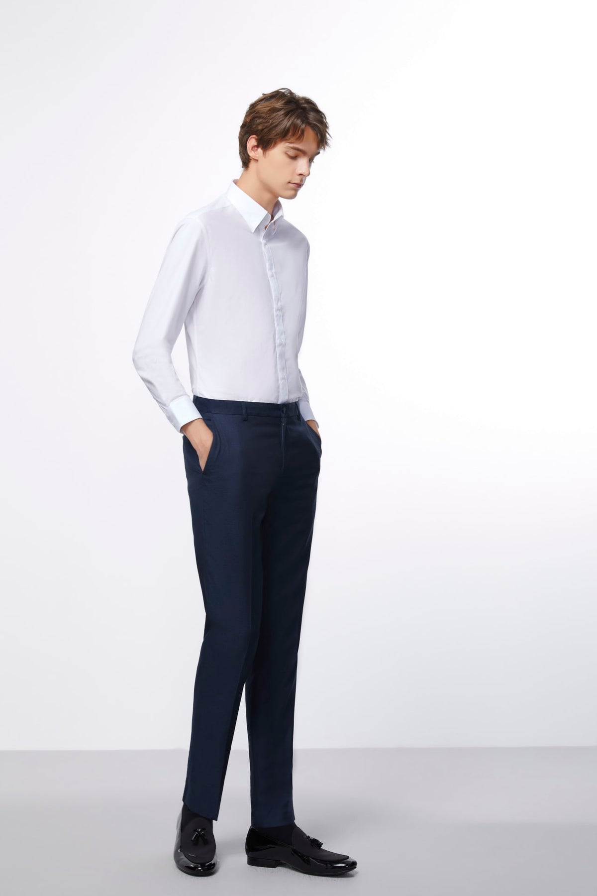 G2000 - Shirts - Non-Iron Easy Care Smart Fit Poplin Shirt
