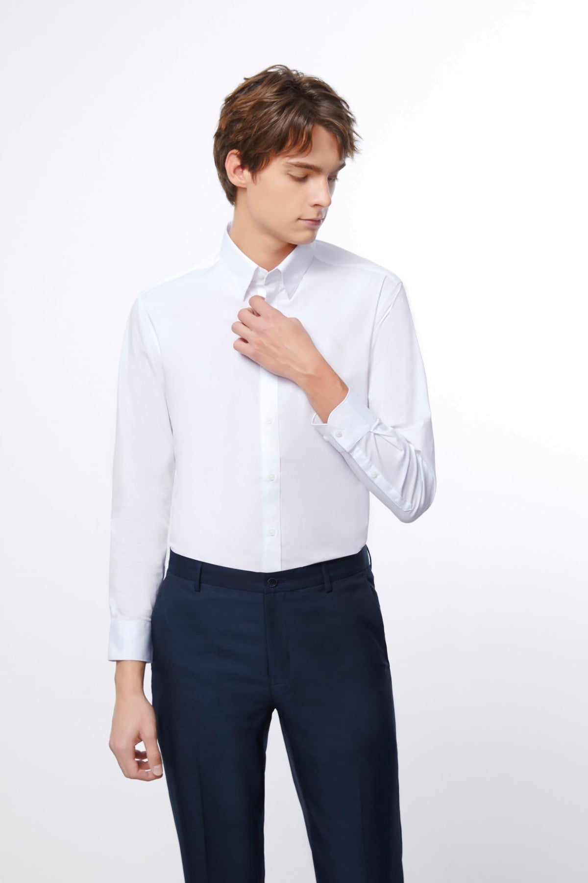 G2000 - Shirts - Non-Iron Easy Care Smart Fit Poplin Shirt