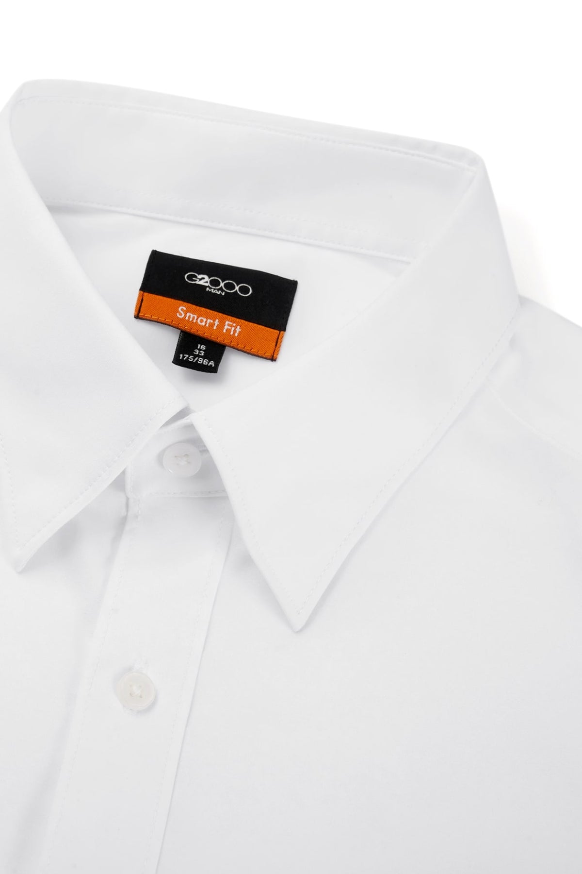 G2000 - Shirts - Non-Iron Easy Care Smart Fit Poplin Shirt