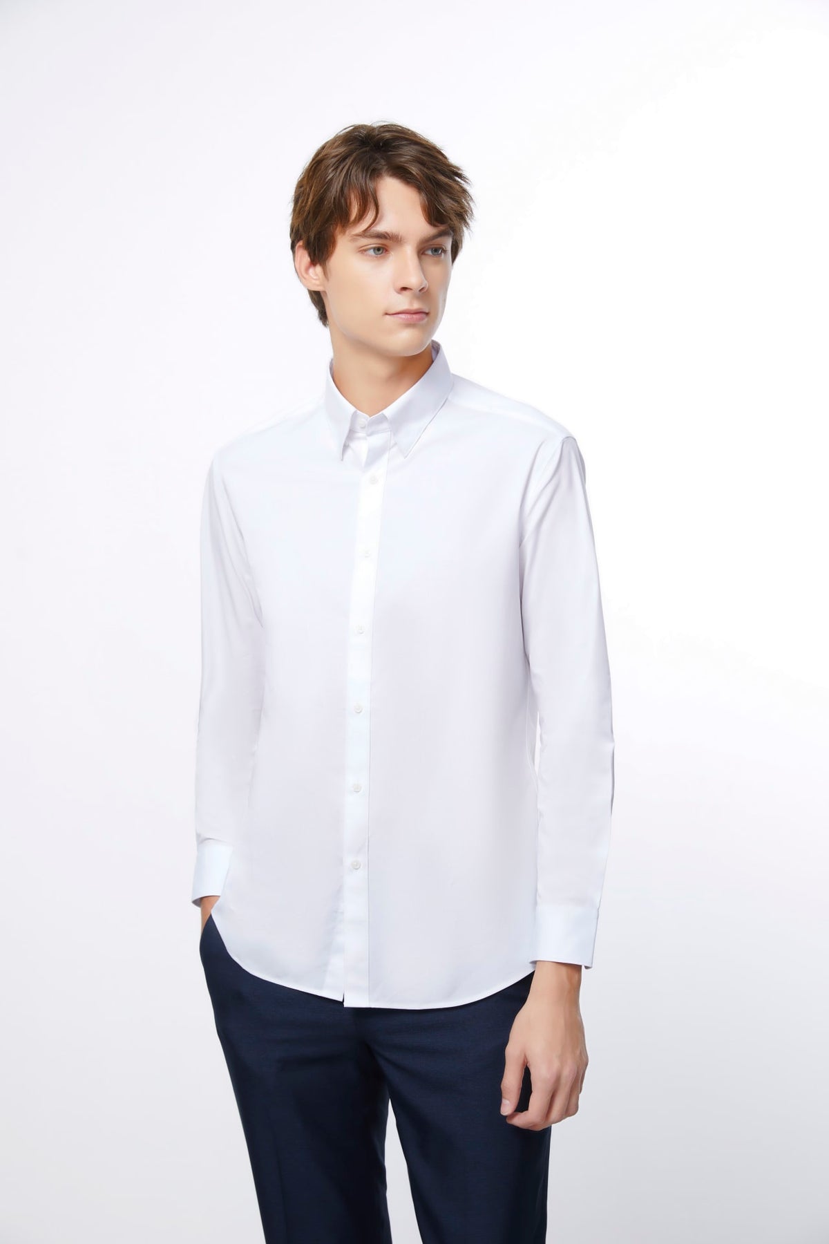 G2000 - Shirts - Non-Iron Easy Care Smart Fit Poplin Shirt
