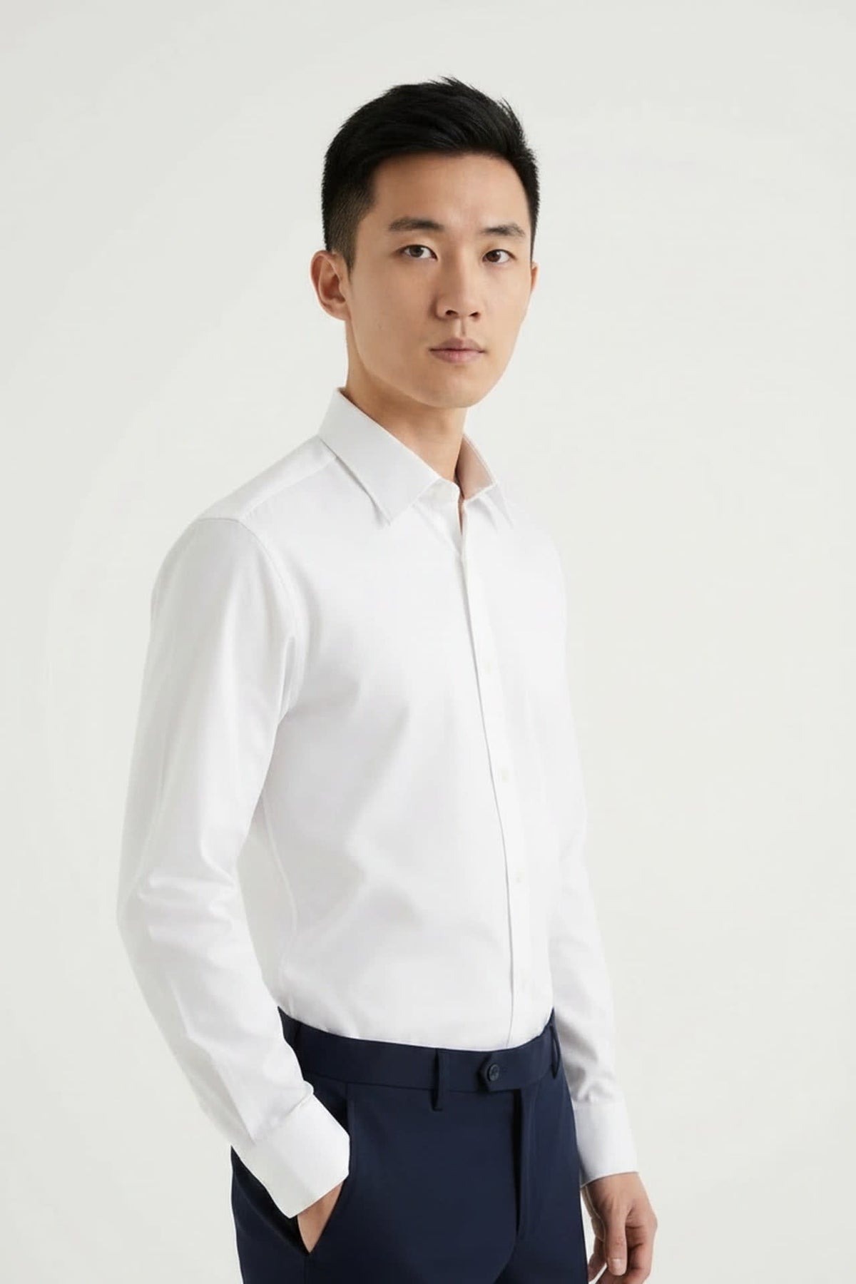 G2000 - Shirts - Non-Iron Easy Care Smart Fit Poplin Shirt