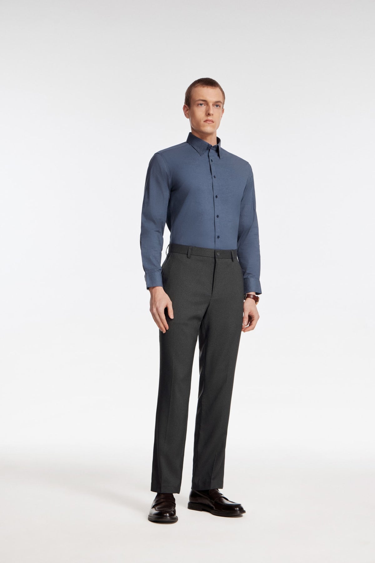 G2000 - Shirts - Non-Iron Easy Care Smart Fit Poplin Shirt