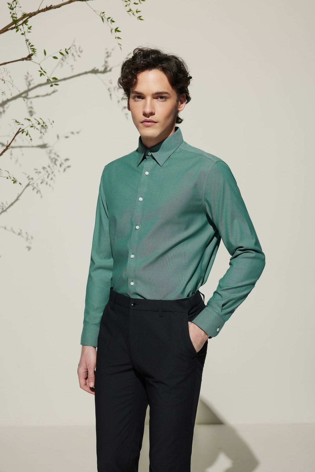 G2000 - Shirts - Non-Iron Cotton Stretch Smart Fit Oxford Shirt