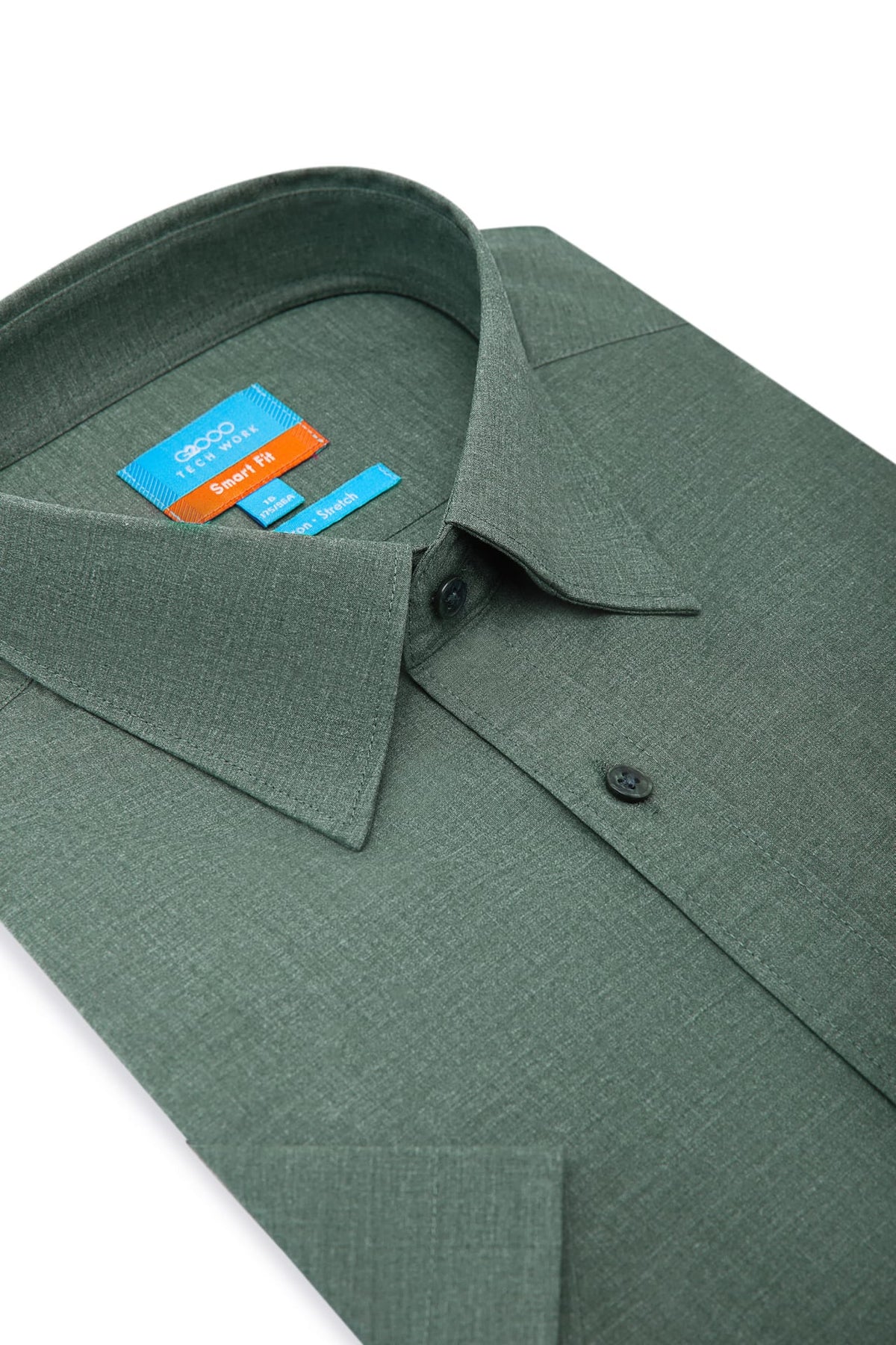 G2000 - Shirts - Non-Iron Easy Care Smart Fit Poplin Short Sleeve Shirt