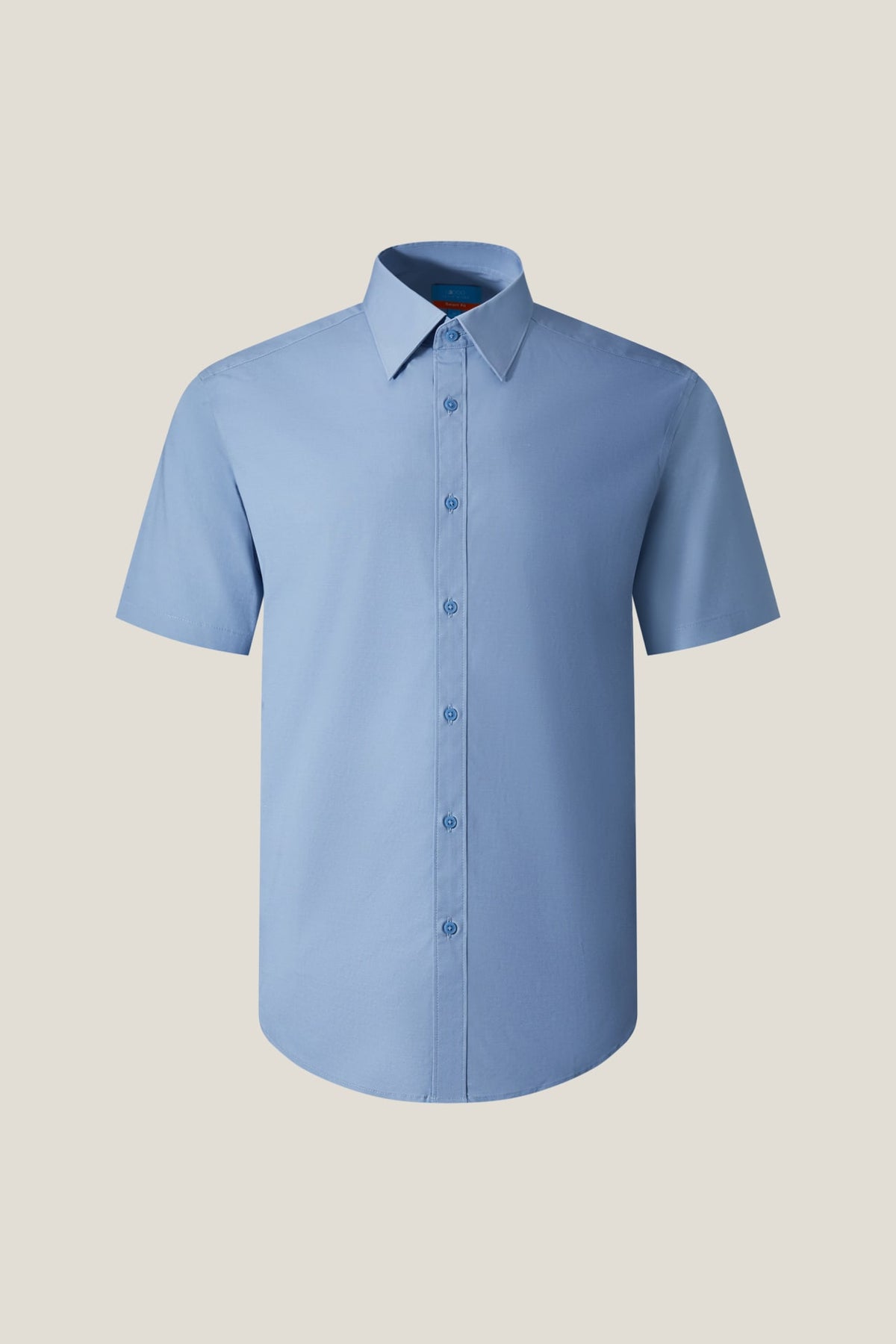 G2000 - Shirts - Non-Iron Easy Care Smart Fit Poplin Short Sleeve Shirt - Nobility Purple - Smart