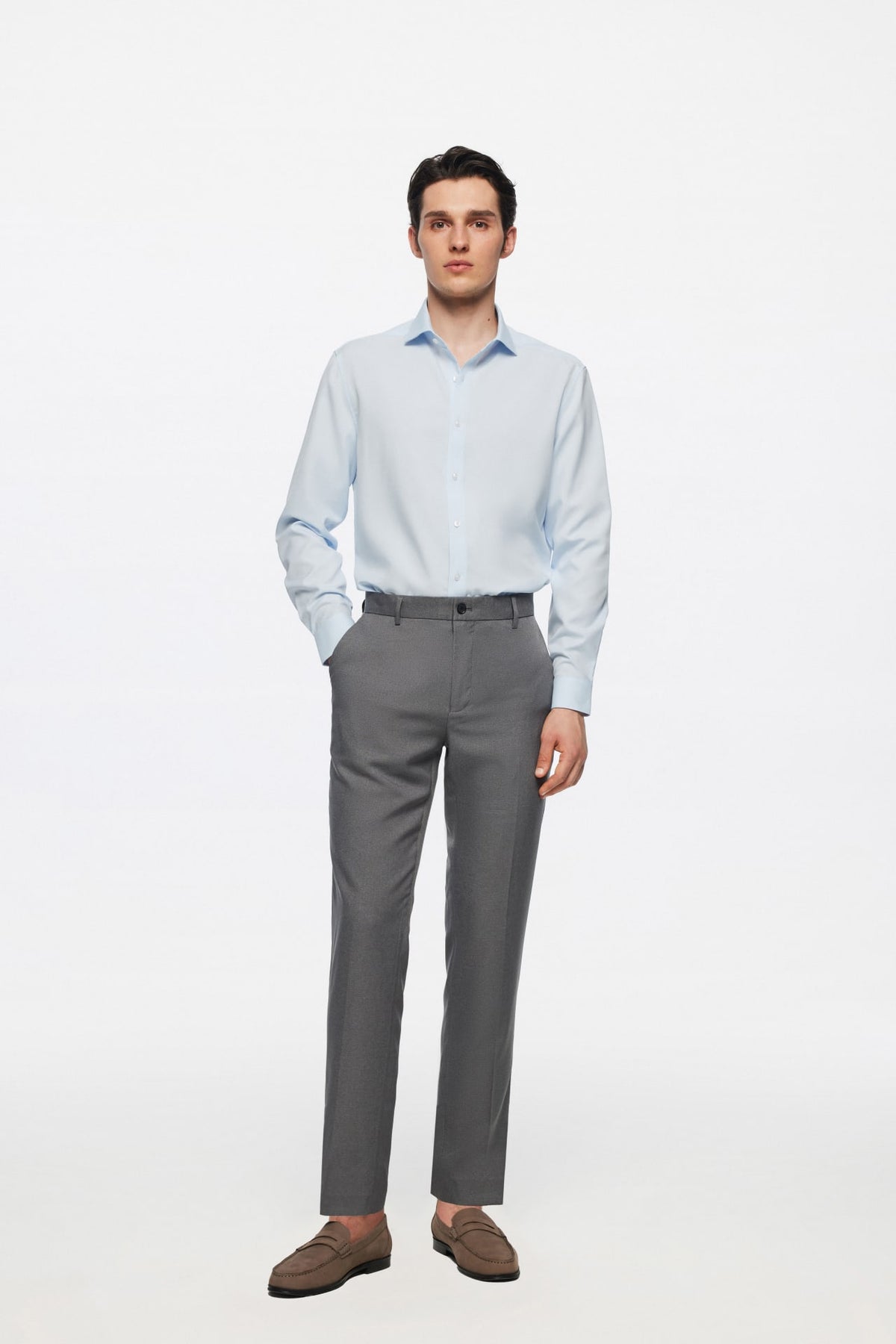 G2000 - Shirts - Non-Iron Dry Smart Fit Poplin Shirt