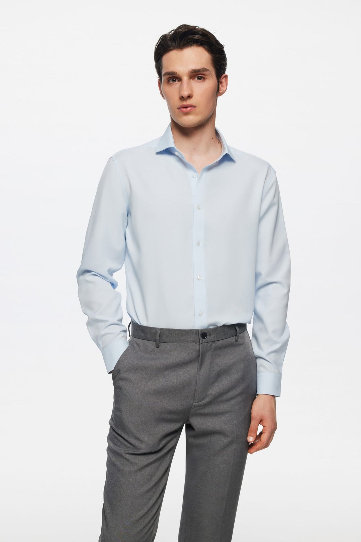 G2000 - Shirts - Non-Iron Dry Smart Fit Poplin Shirt
