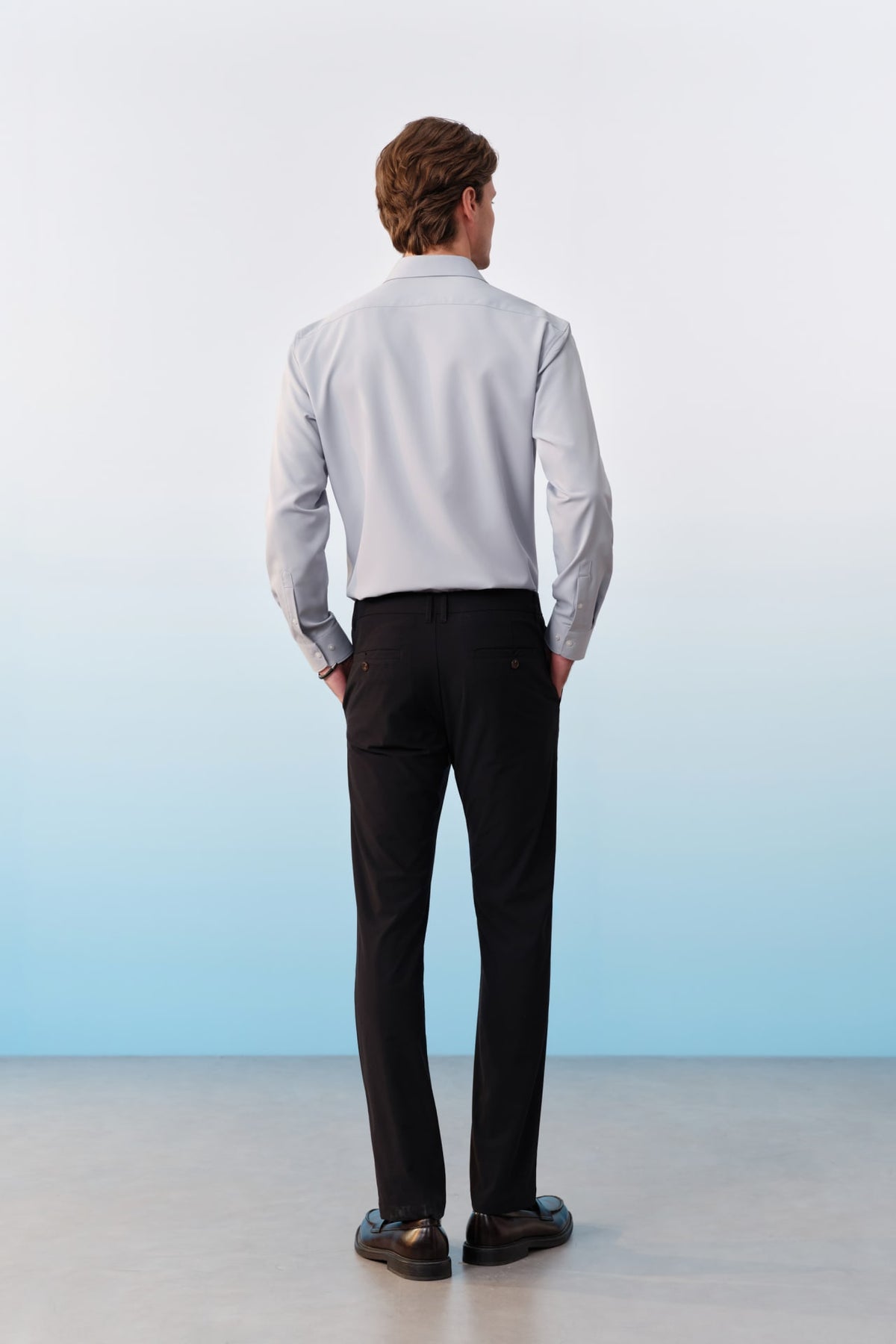 G2000 Shirts Non-Iron Dry Poplin Smart Fit Long Sleeve Shirt