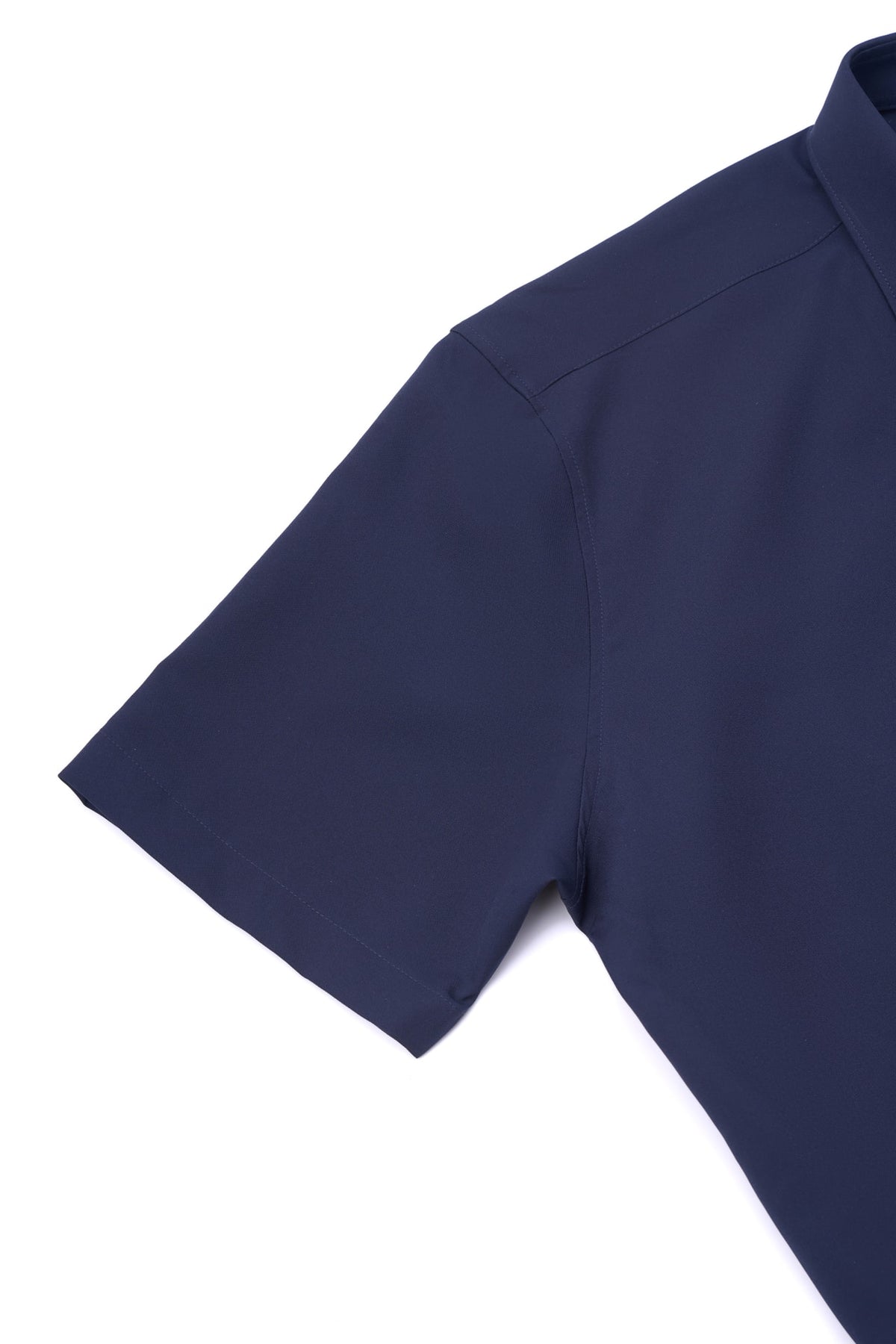 Non-Iron Dry Poplin Smart Fit Short Sleeve Shirt