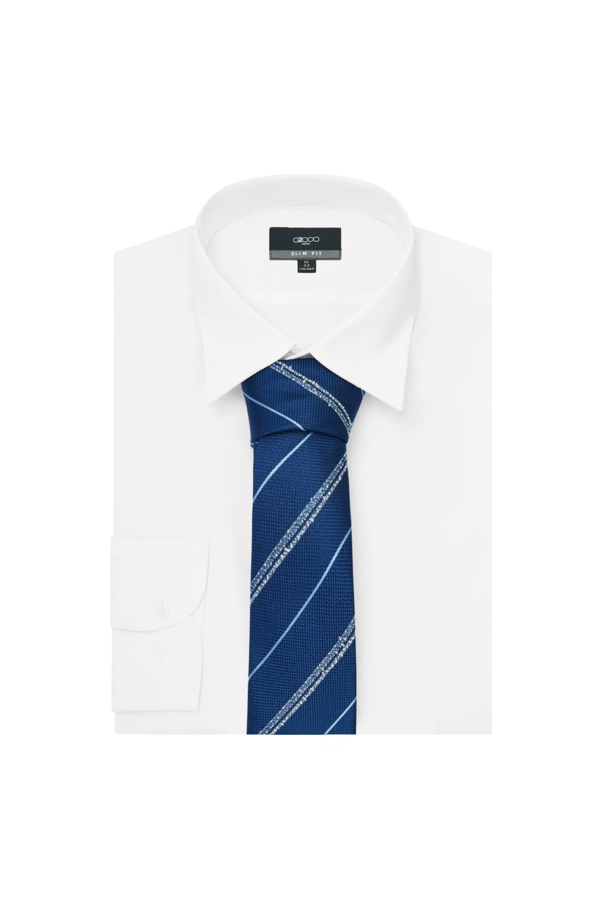 G2000 - Neckties - Silk Polyester Stripe Tie