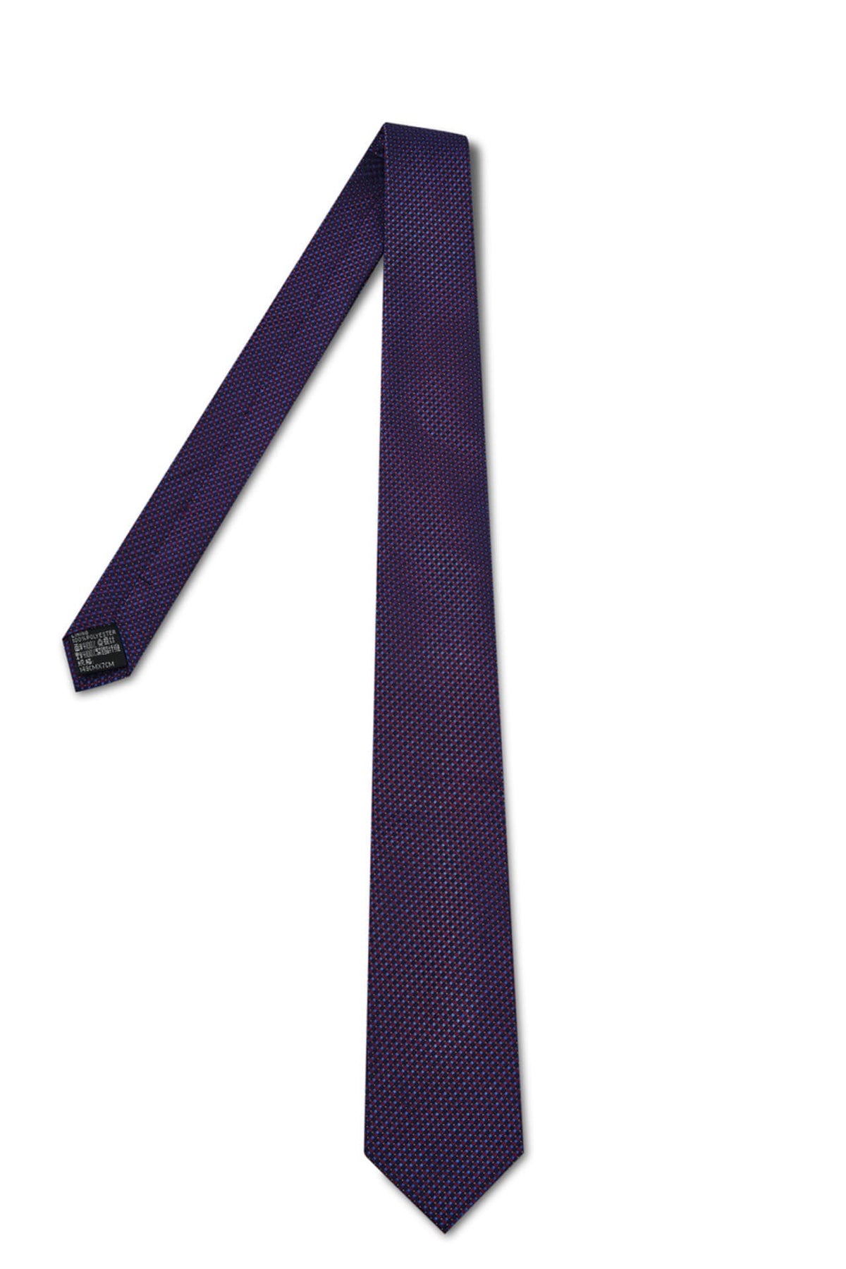 G2000 - Neckties - Silk Check Tie - Powerful Mauve