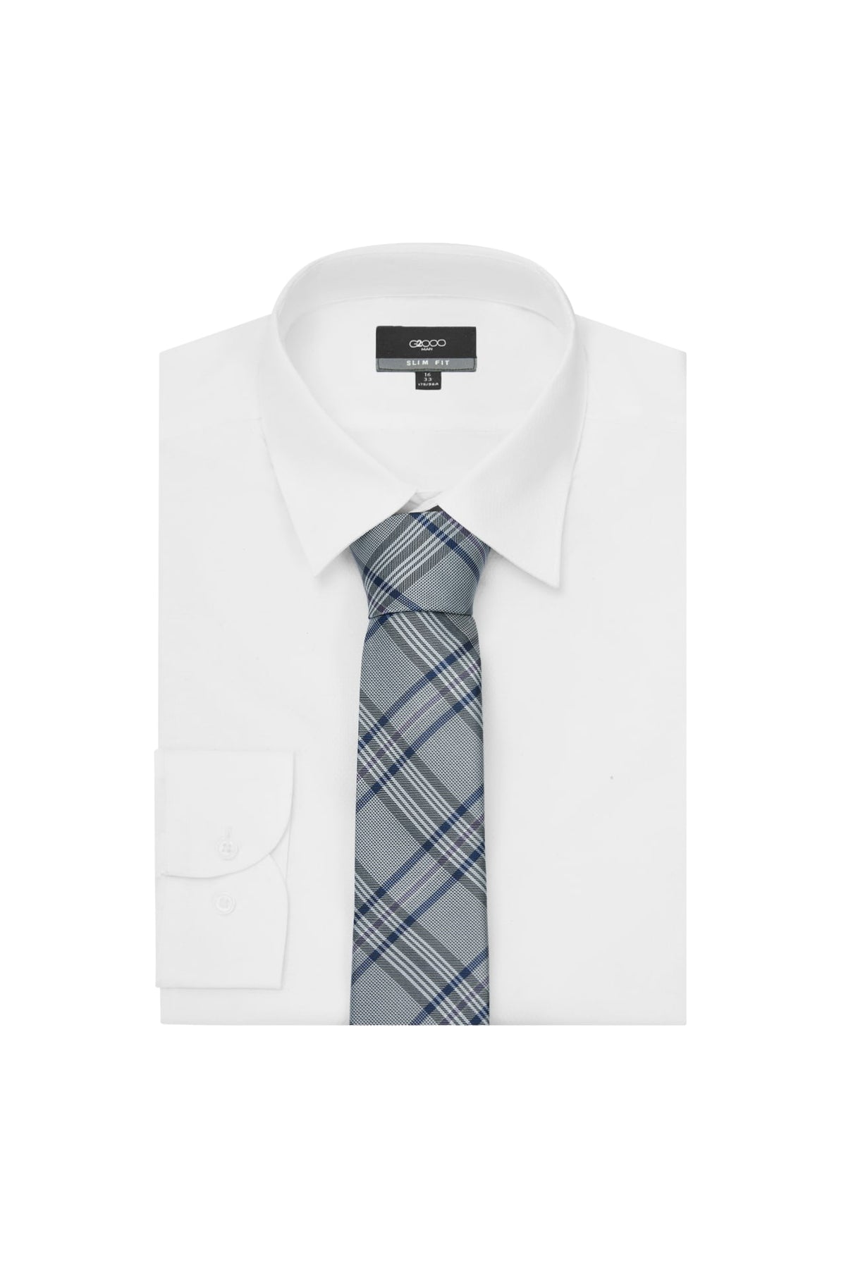 G2000 - Neckties - Silk Check Tie