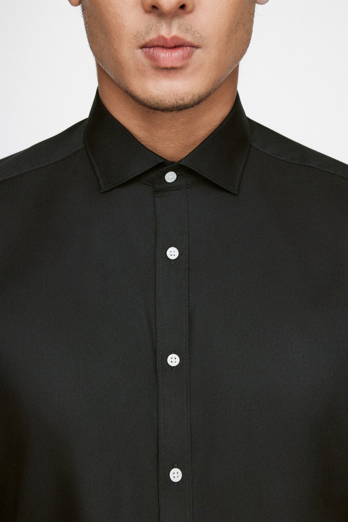 Easy Care Cotton Blend Oxford Smart Fit Long Sleeve Shirt