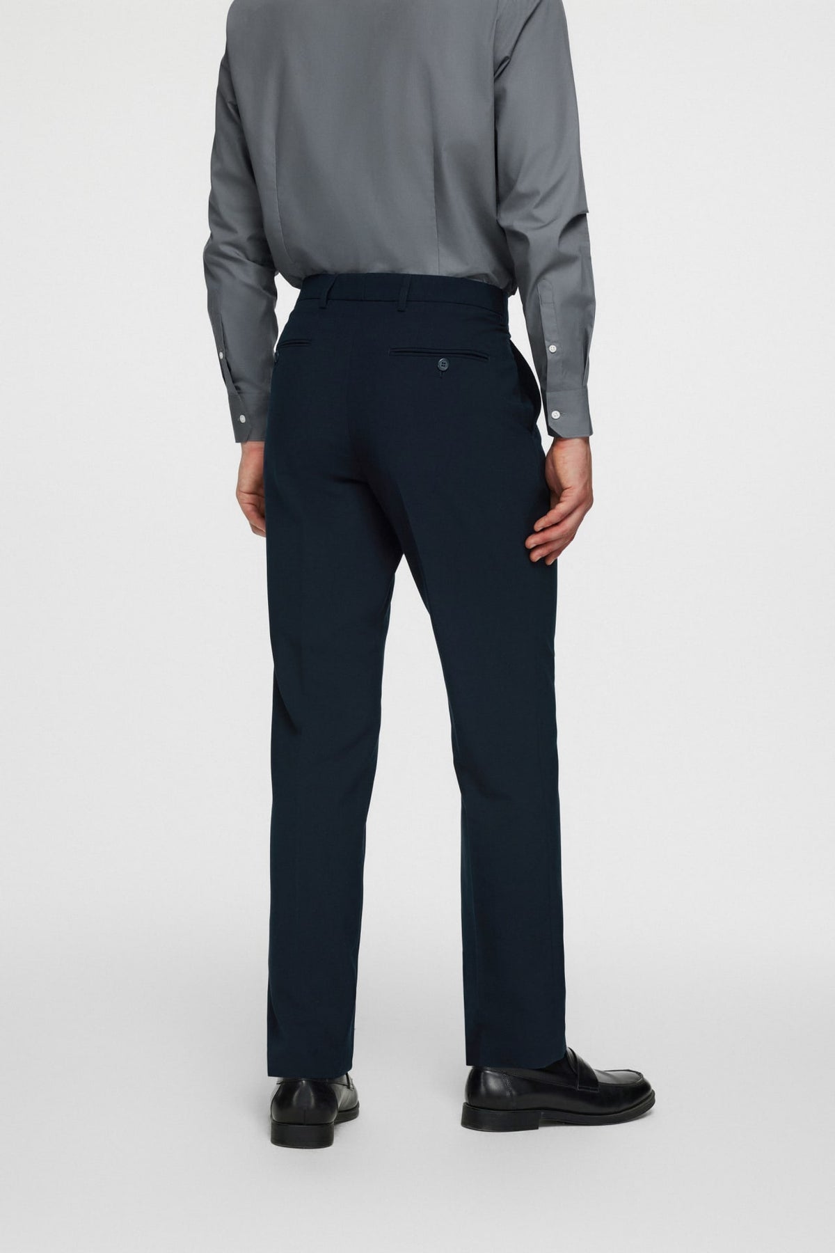 G2000 - Pants - Machine Washable Poly Blend Regular Fit Suit Pants