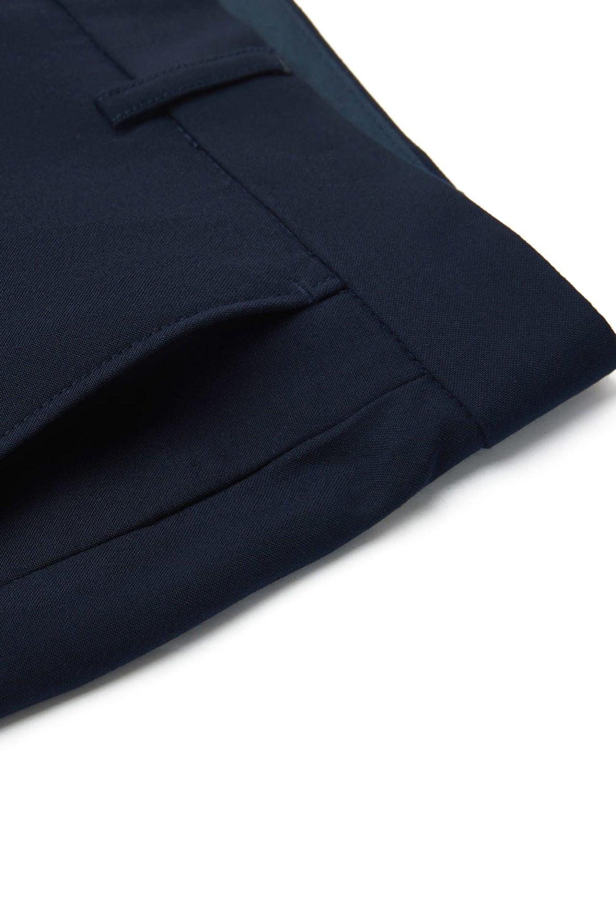 G2000 - Pants - Machine Washable Poly Blend Regular Fit Suit Pants