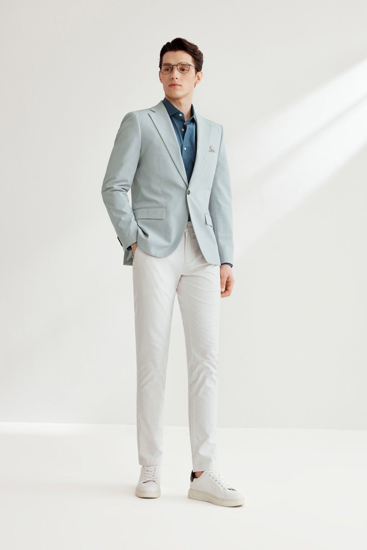 Soft Multi-Way Stretch Suit in Smart Fit G2000 Singapore