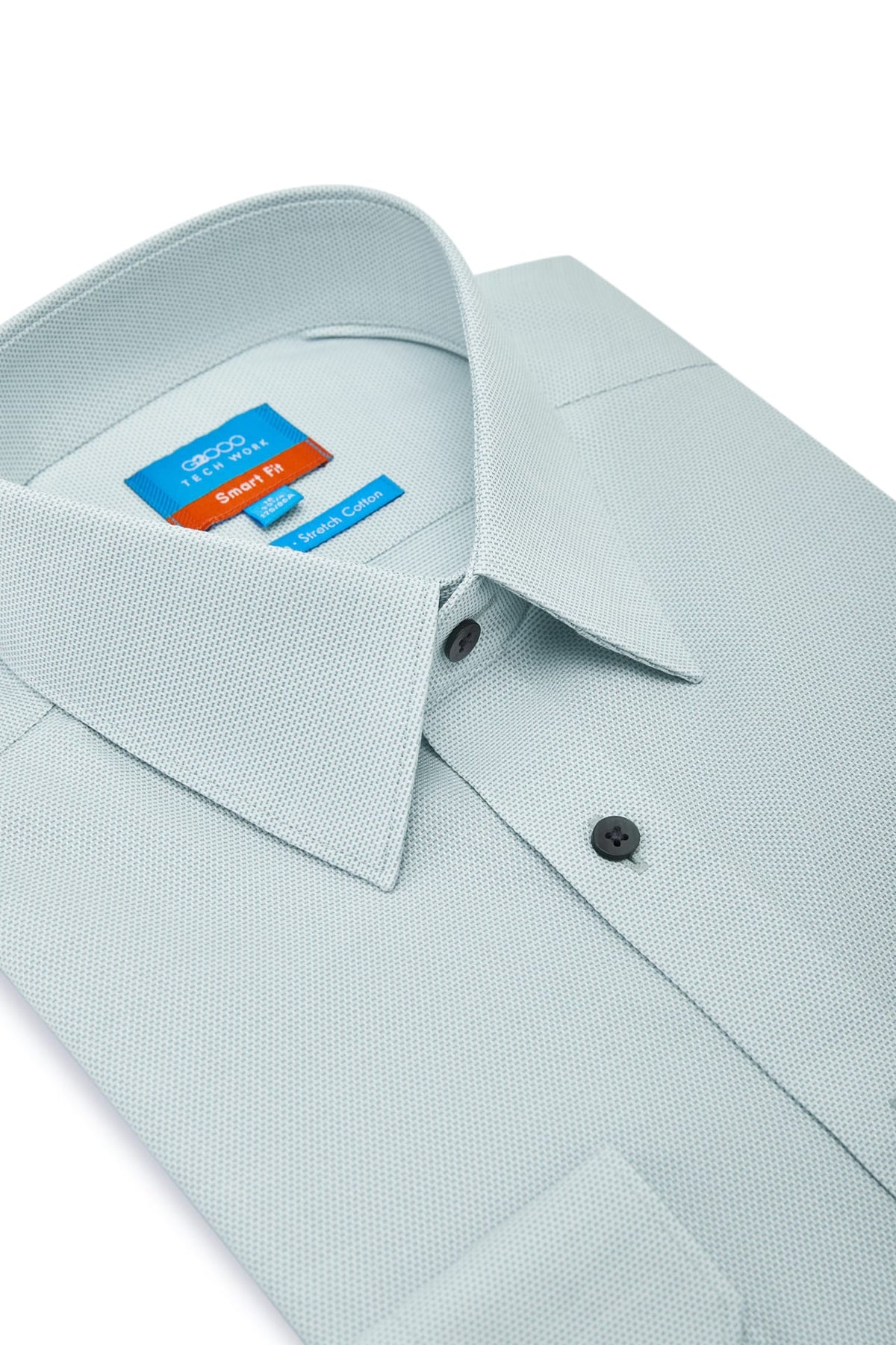 G2000 - Shirts - Non-Iron Cotton Stretch Smart Fit 2 Tone Shirt