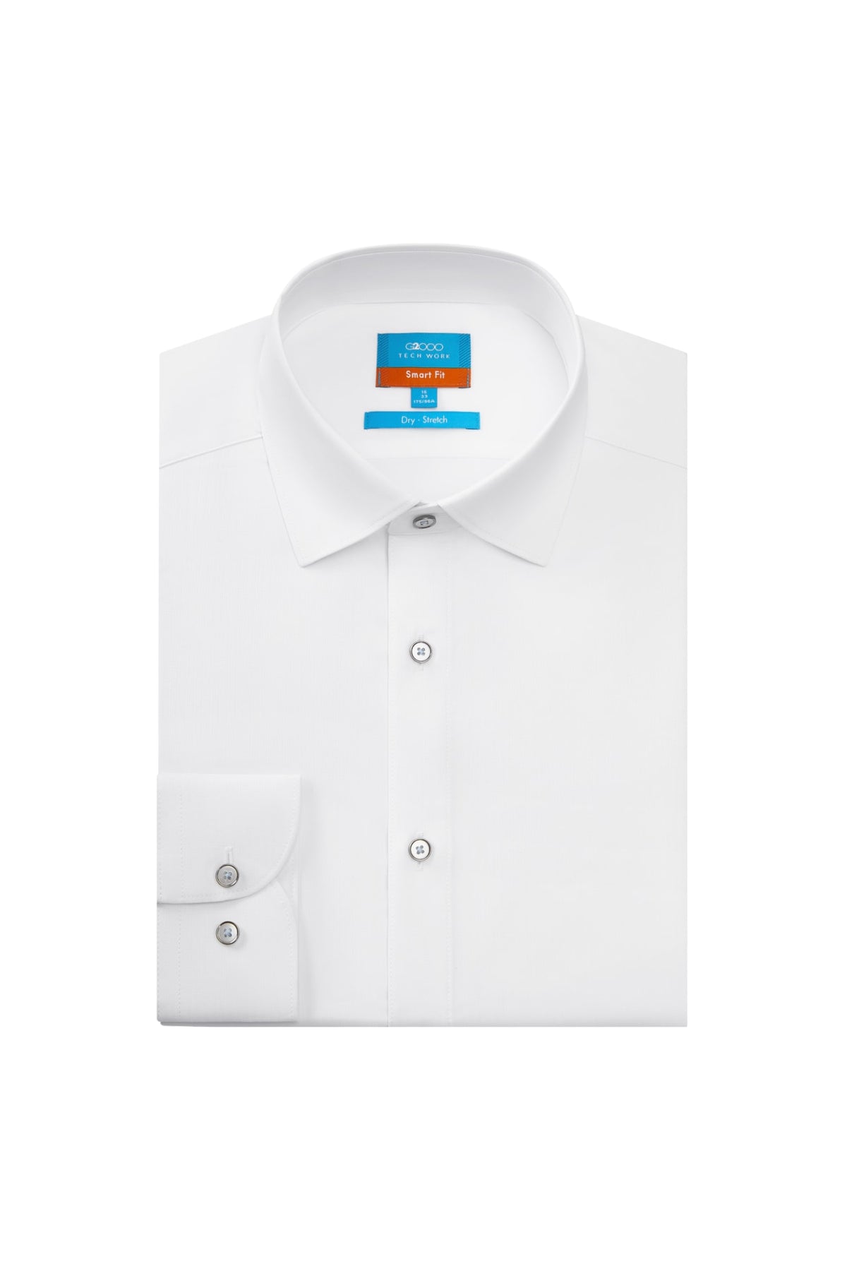 G2000 - Shirts - Non-Iron Dry Stretch Smart Fit Texture Stripe Shirt