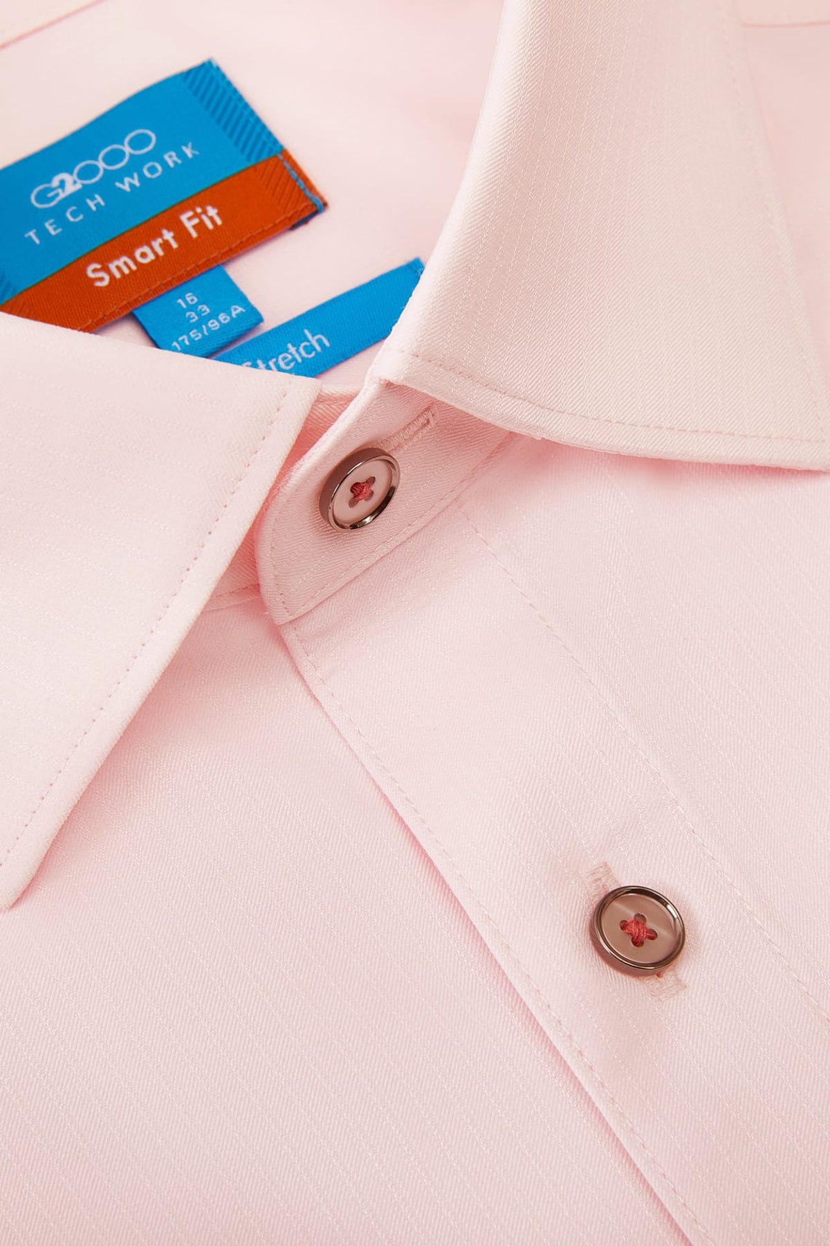 G2000 - Shirts - Non-Iron Dry Stretch Smart Fit Texture Stripe Shirt