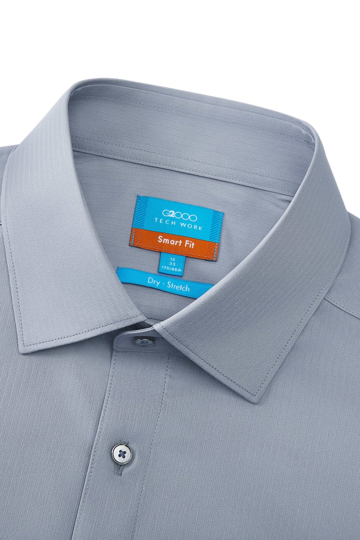 G2000 - Shirts - Non-Iron Dry Stretch Smart Fit Texture Stripe Shirt