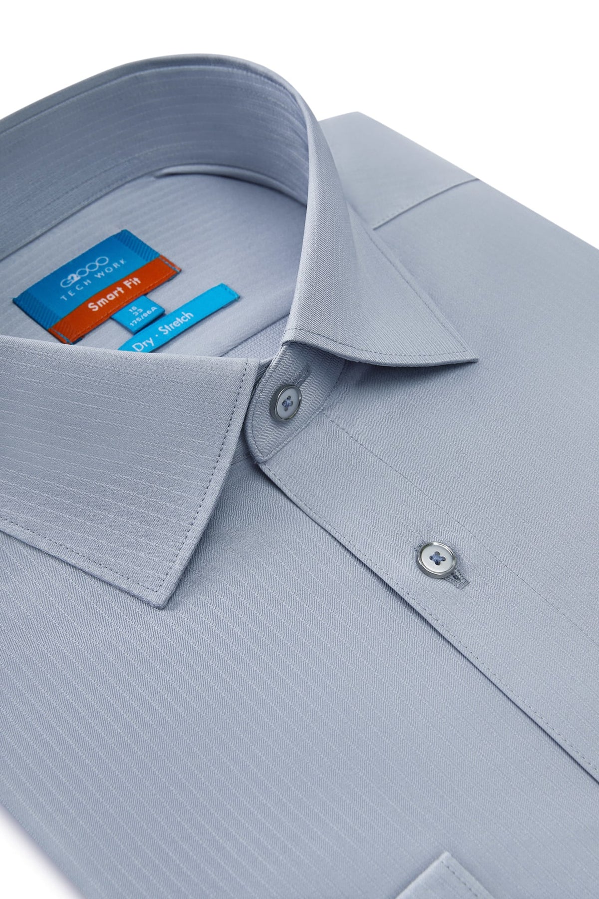 G2000 - Shirts - Non-Iron Dry Stretch Smart Fit Texture Stripe Shirt