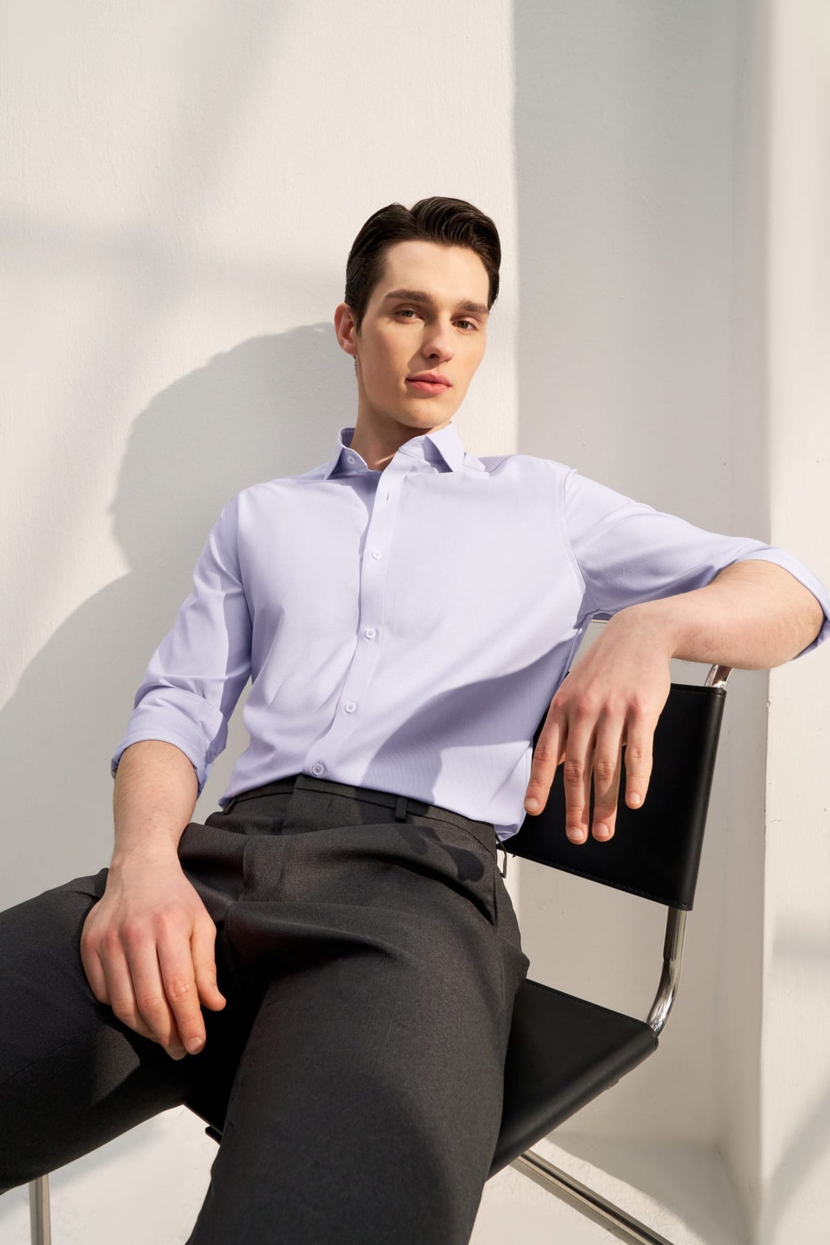 G2000 - Shirts - Non-Iron Dry Stretch Smart Fit 2 Tone Shirt