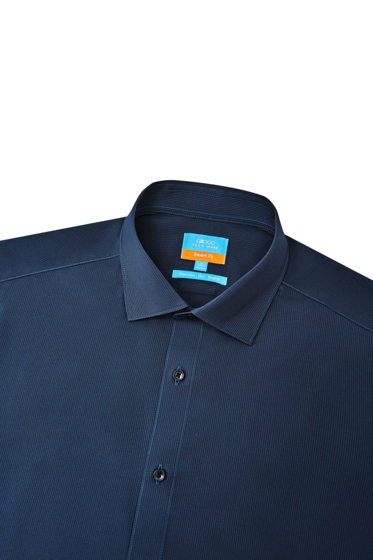 G2000 - Shirts - Non-Iron Dry Smart Fit Texture Stripe Shirt