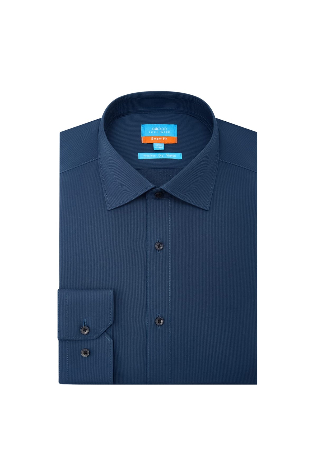 G2000 - Shirts - Non-Iron Dry Smart Fit Texture Stripe Shirt