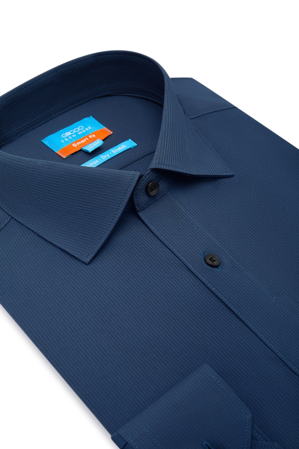 G2000 - Shirts - Non-Iron Dry Smart Fit Texture Stripe Shirt