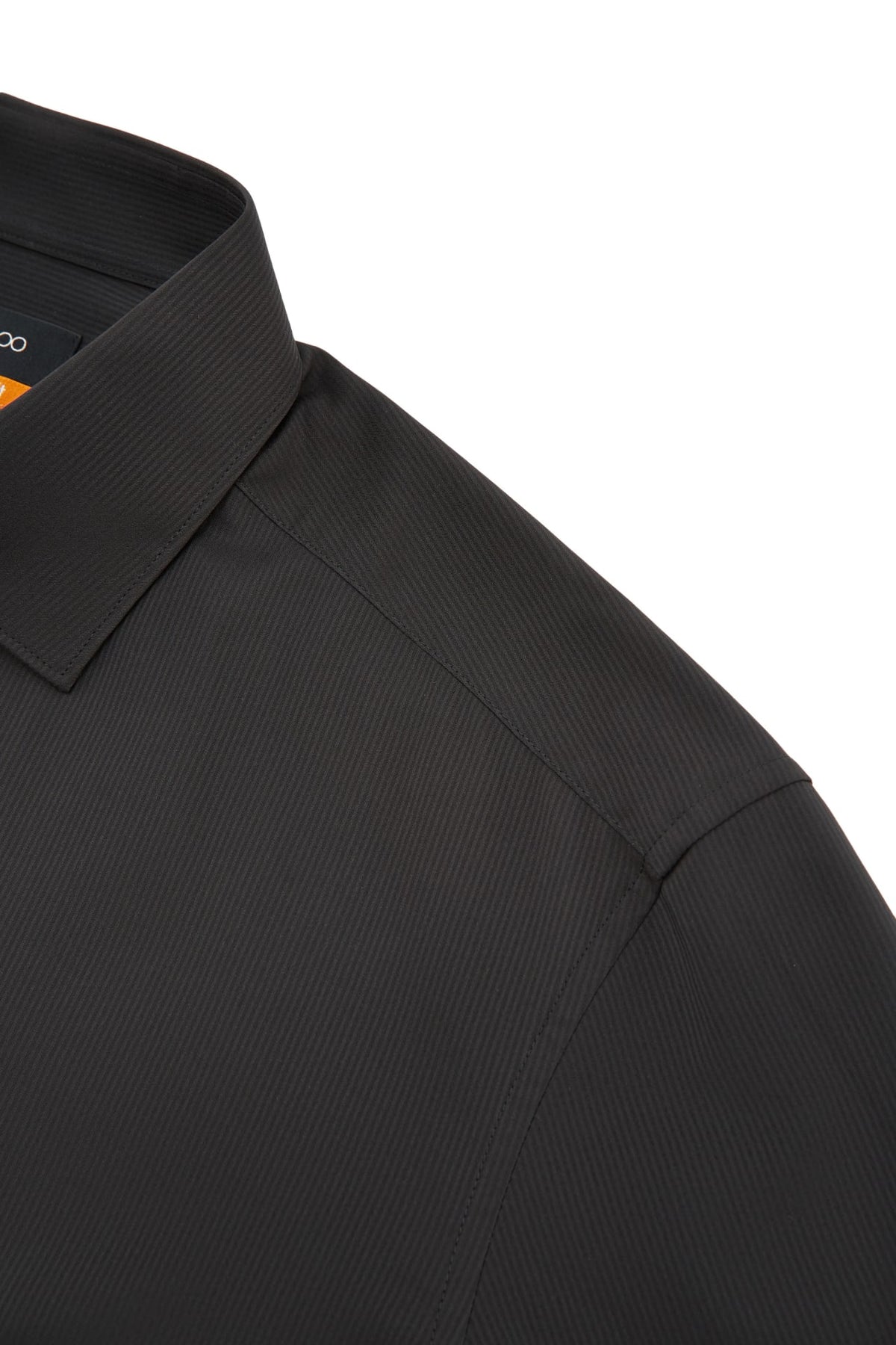 G2000 - Shirts - Non-Iron Dry Stretch Texture Stripe Smart Fit Long Sleeve Shirt