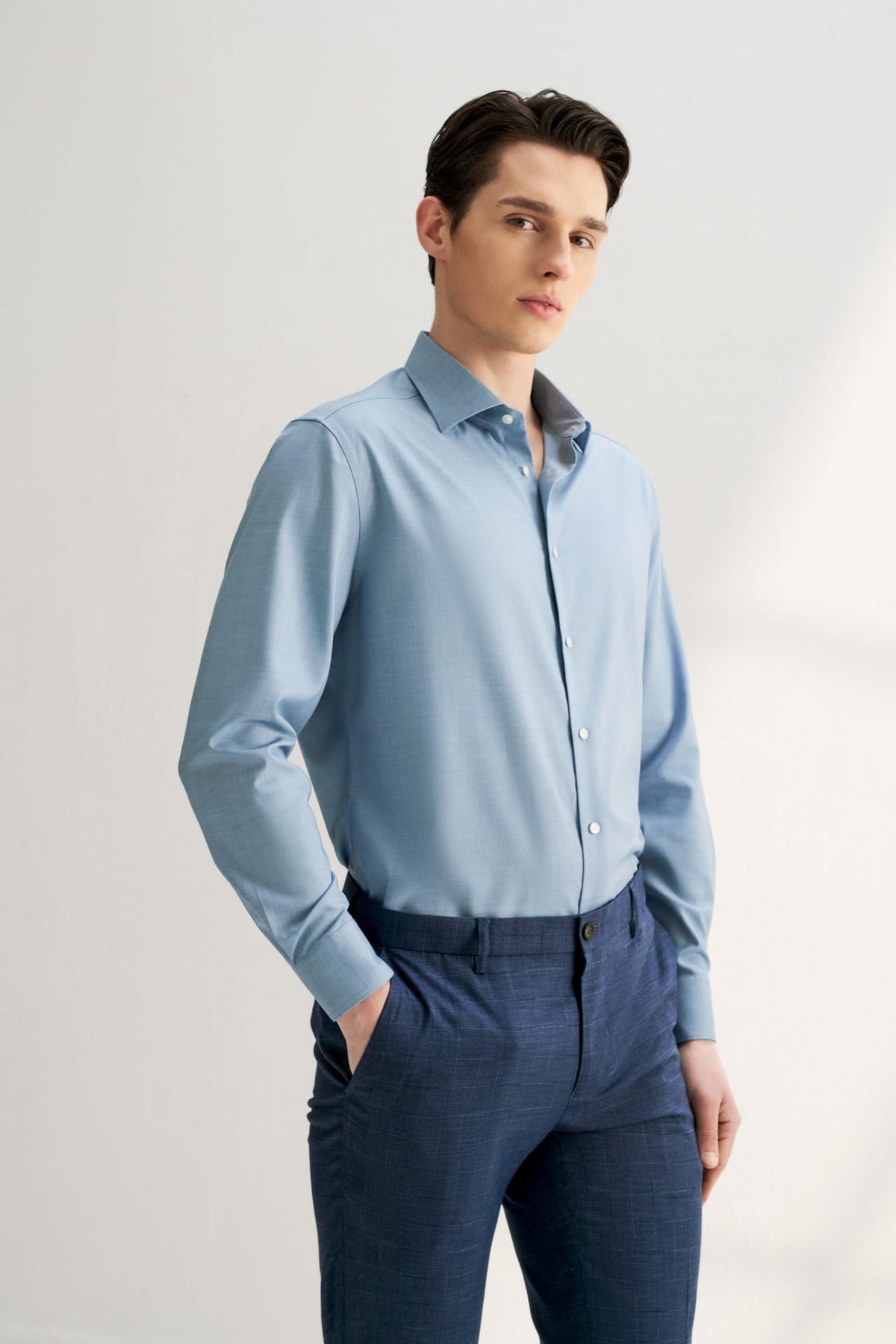 G2000 Shirts Non-Iron Silky Touch Smart Fit Twill Shirt