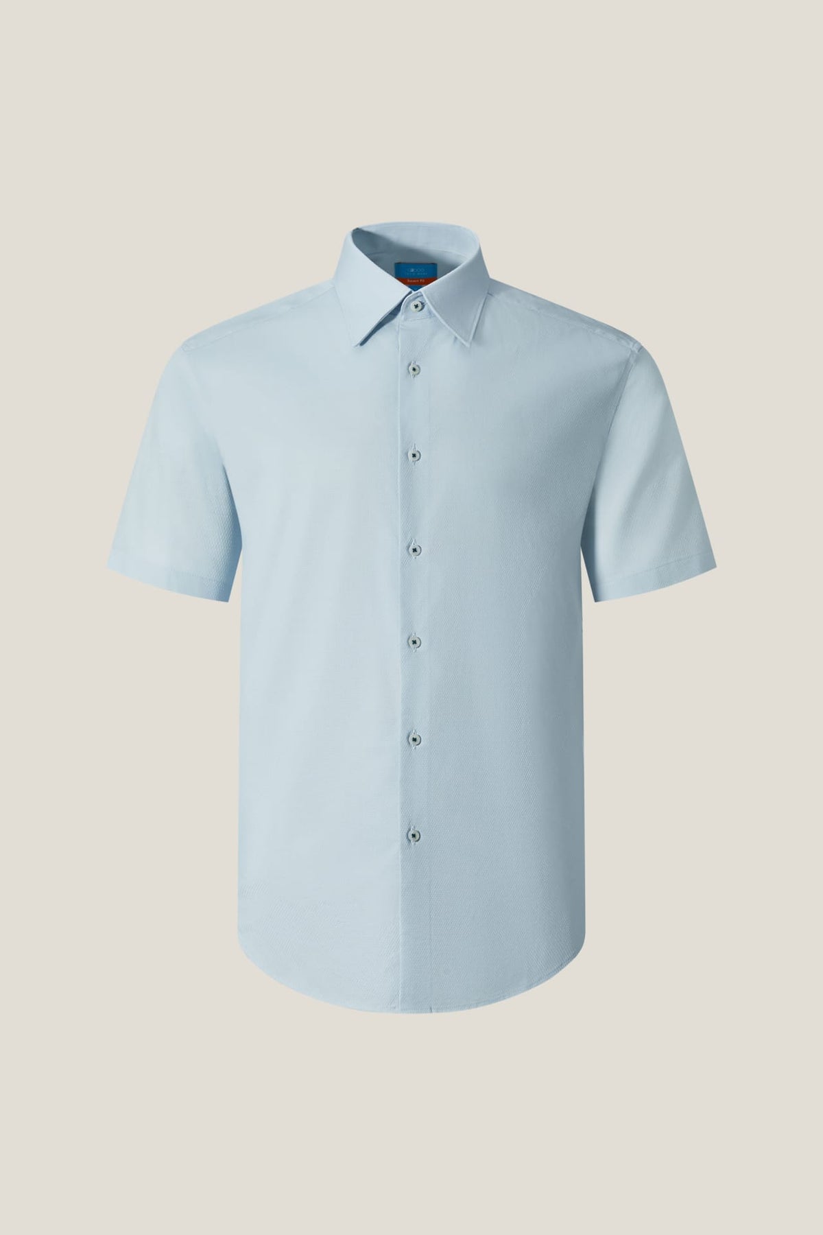 G2000 - Shirts - Non-Iron Easy Care Smart Fit Dot Texture Short Sleeve Shirt - Mermaid Cove - Smart