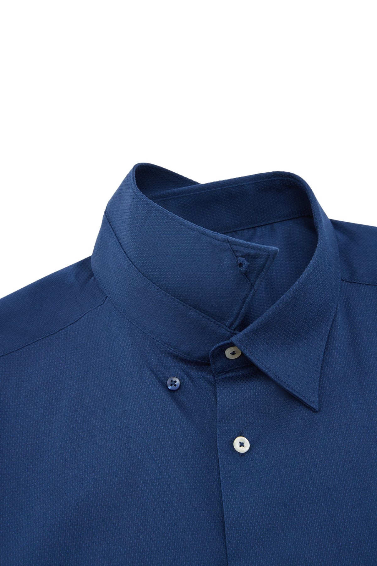 G2000 - Shirts - Non-Iron Easy Care Stretch Dot Textured Smart Fit Short Sleeve Shirt