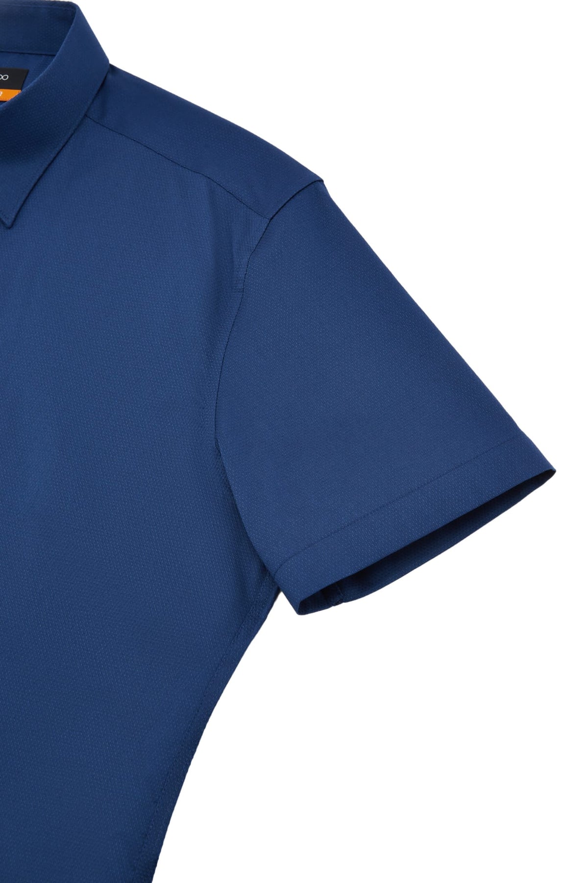 G2000 - Shirts - Non-Iron Easy Care Stretch Dot Textured Smart Fit Short Sleeve Shirt