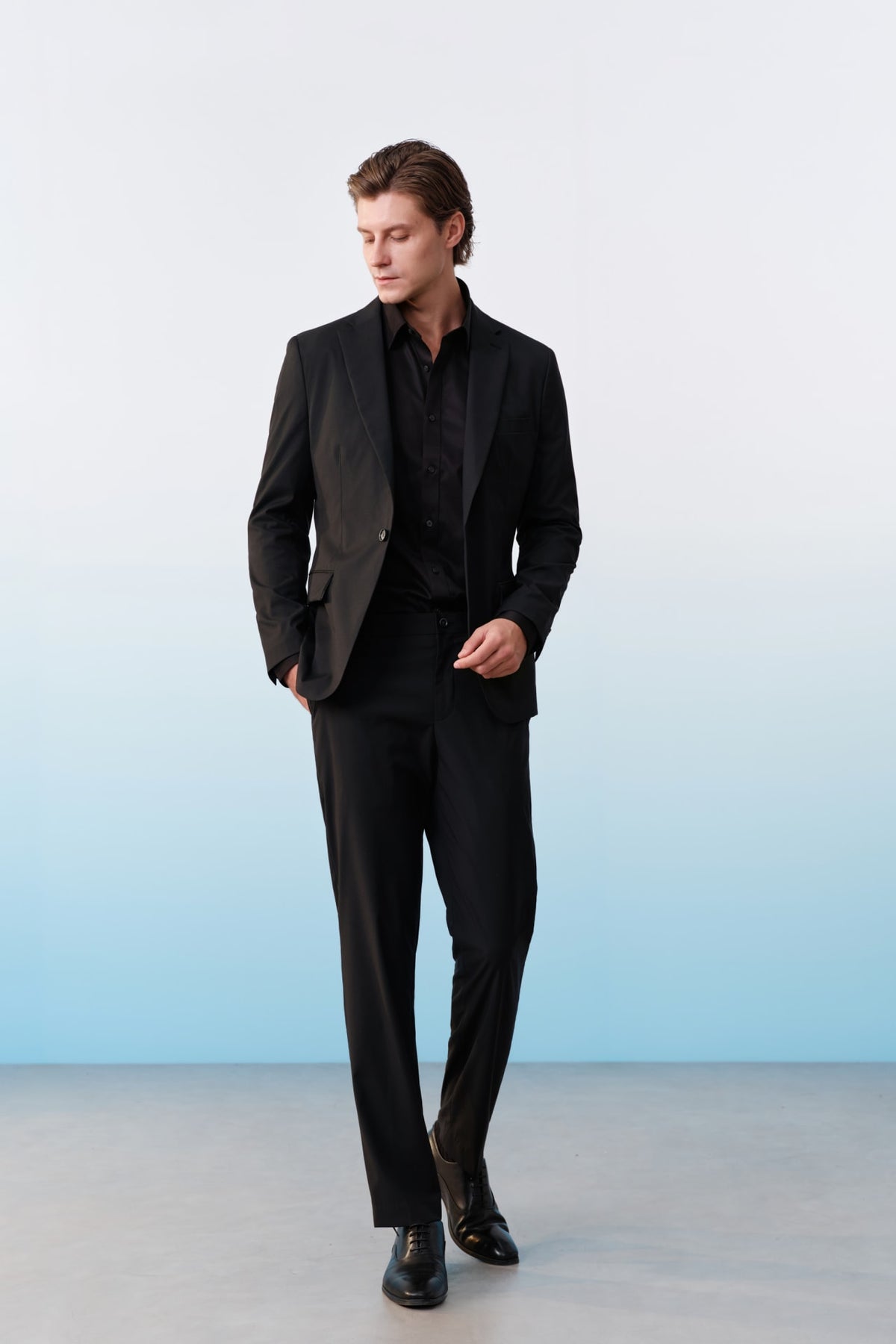 G2000 Shirts Non-Iron Premium Cotton Fine Twill Smart Fit Long Sleeve Shirt