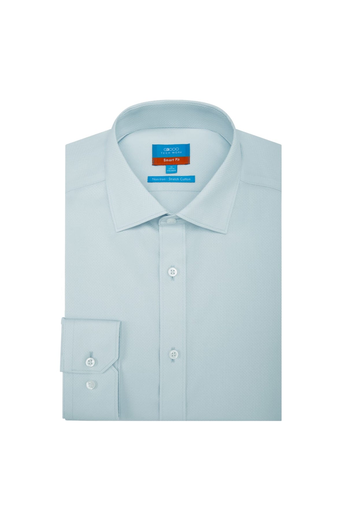 G2000 - Shirts - Non-Iron Cotton Stretch Smart Fit Texture Shirt