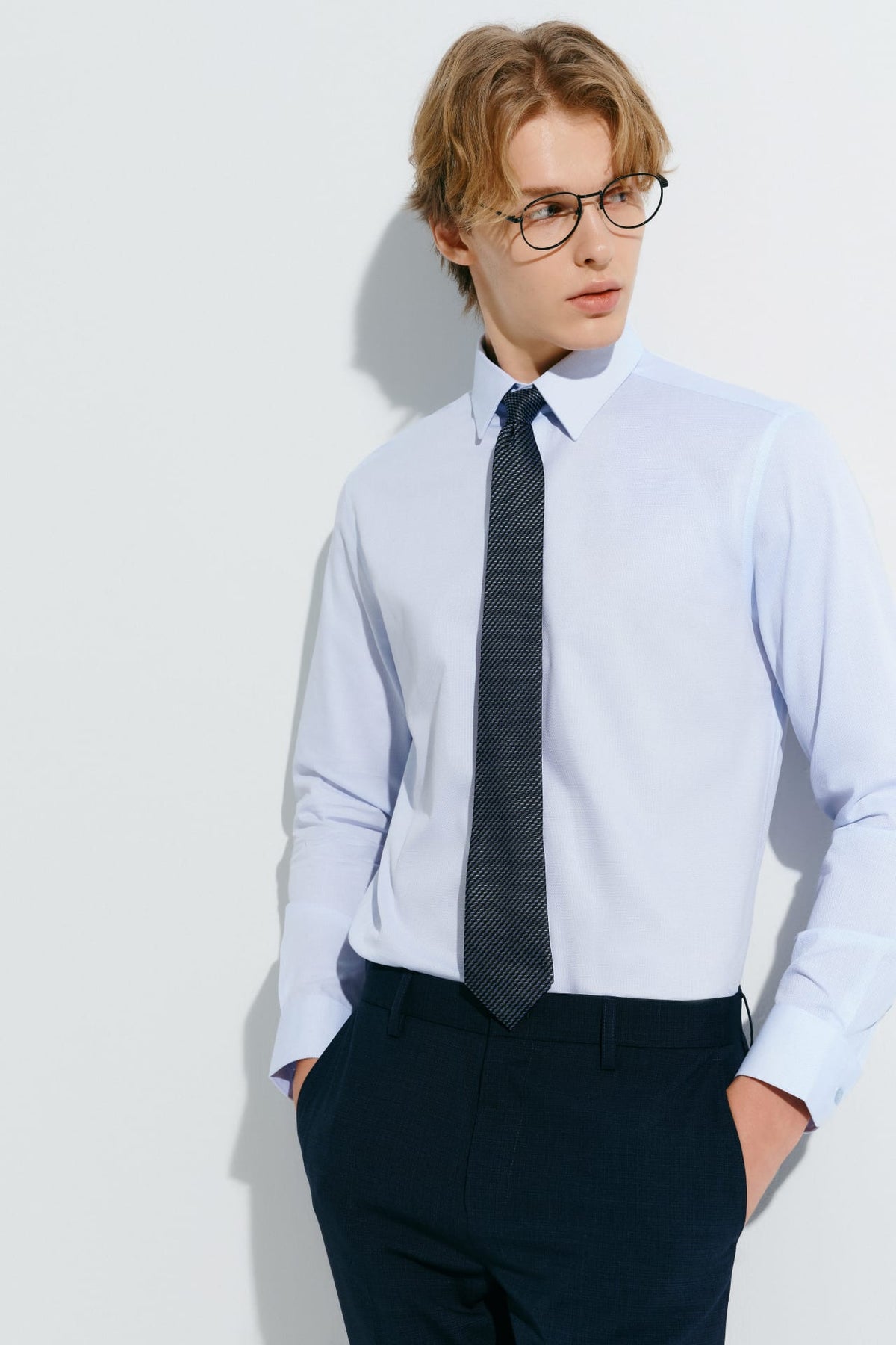 G2000 - Shirts - Easy Care Cotton Blend 2 Tone Shirt