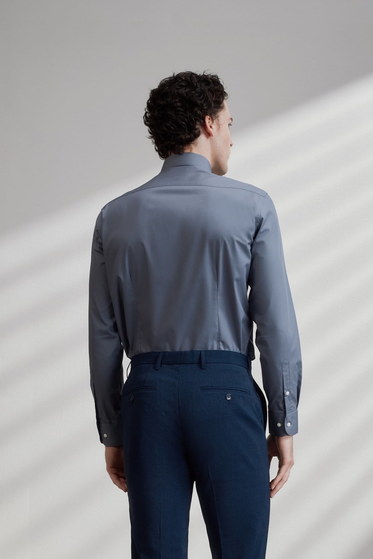 G2000 - Shirts - Easy Care Cotton Blend Poplin Smart Fit Long Sleeve Shirt