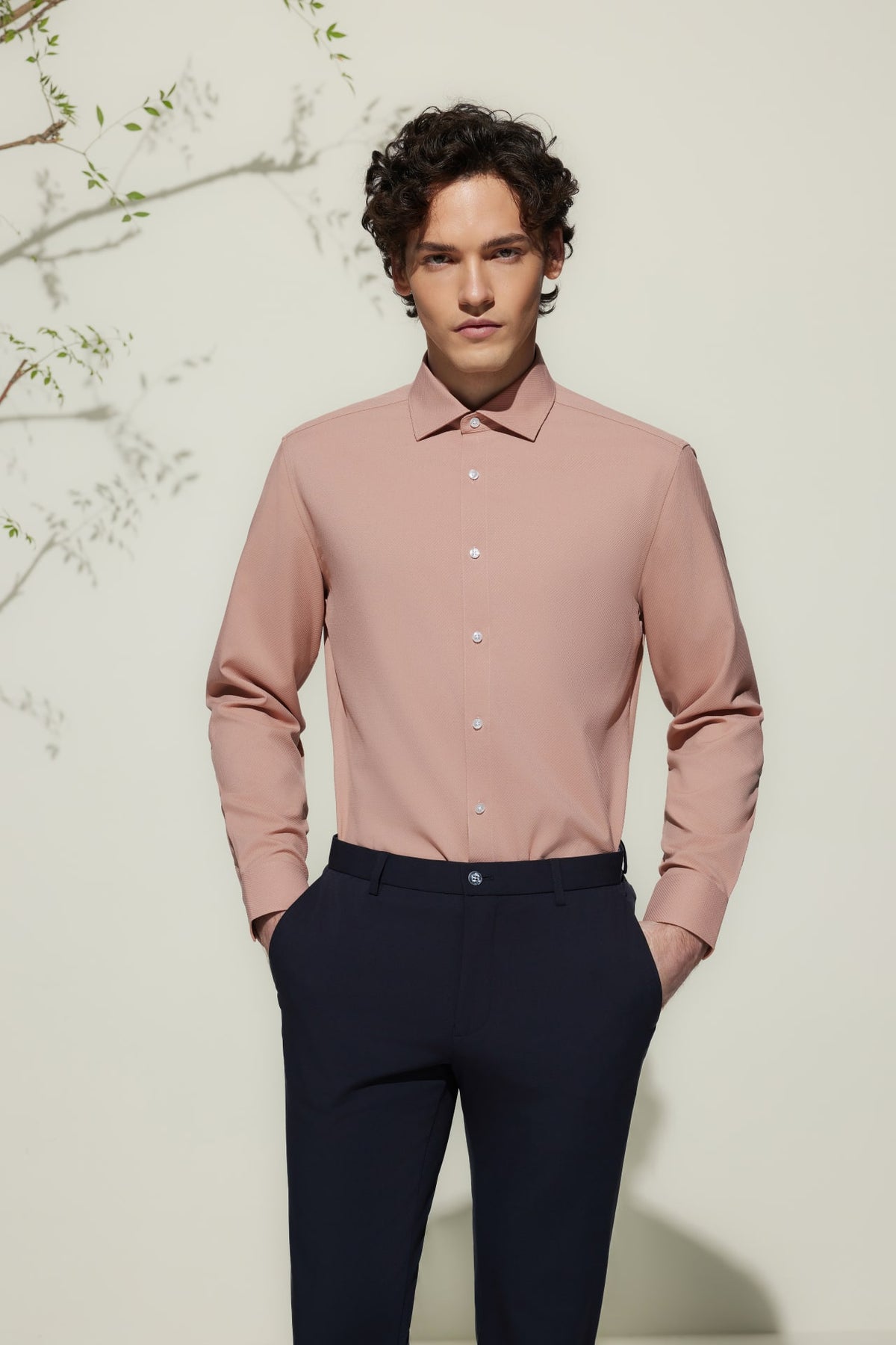 G2000 - Shirts - Non-Iron Dry Smart Fit Texture Twill Shirt