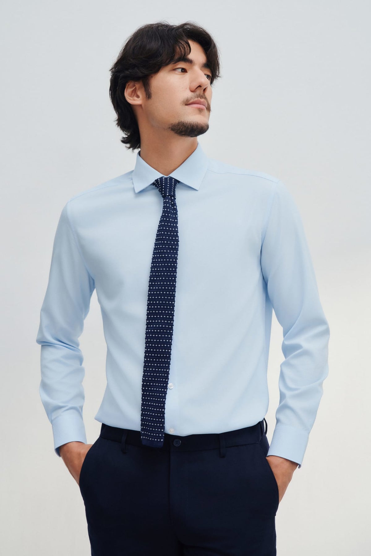 G2000 - Shirts - Non-Iron Dry Smart Fit Texture Twill Shirt