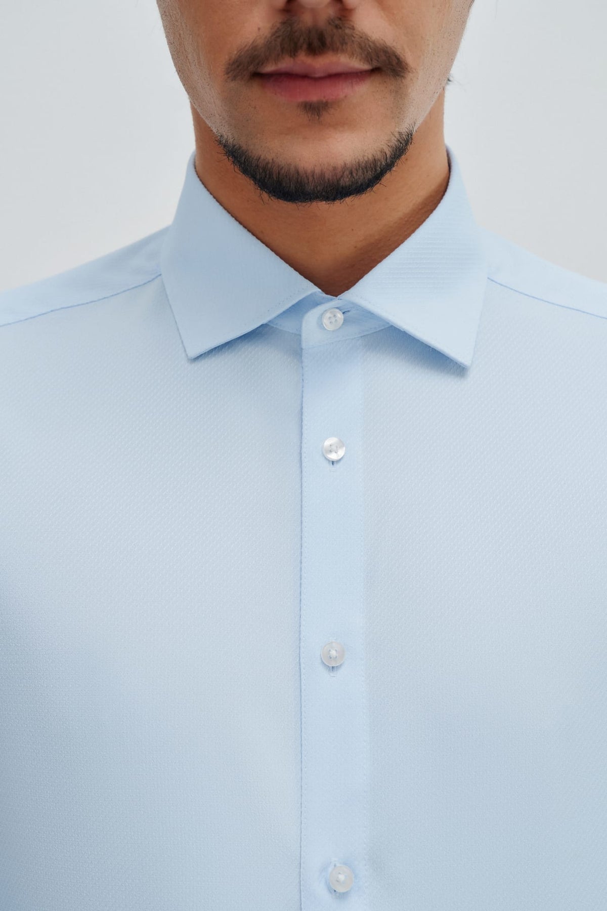G2000 - Shirts - Non-Iron Dry Smart Fit Texture Twill Shirt