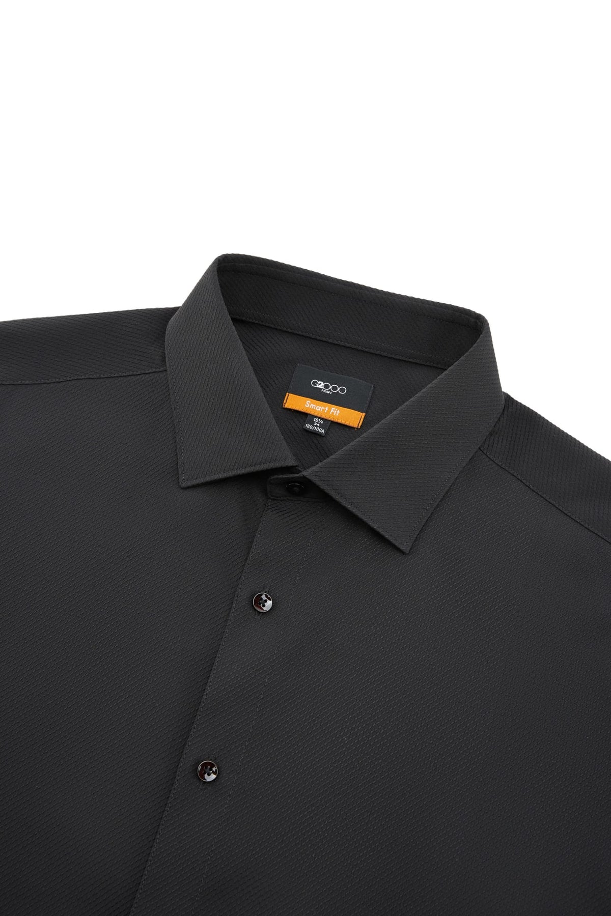 G2000 Shirts Non-Iron Dry Texture Twill Smart Fit Long Sleeve Shirt
