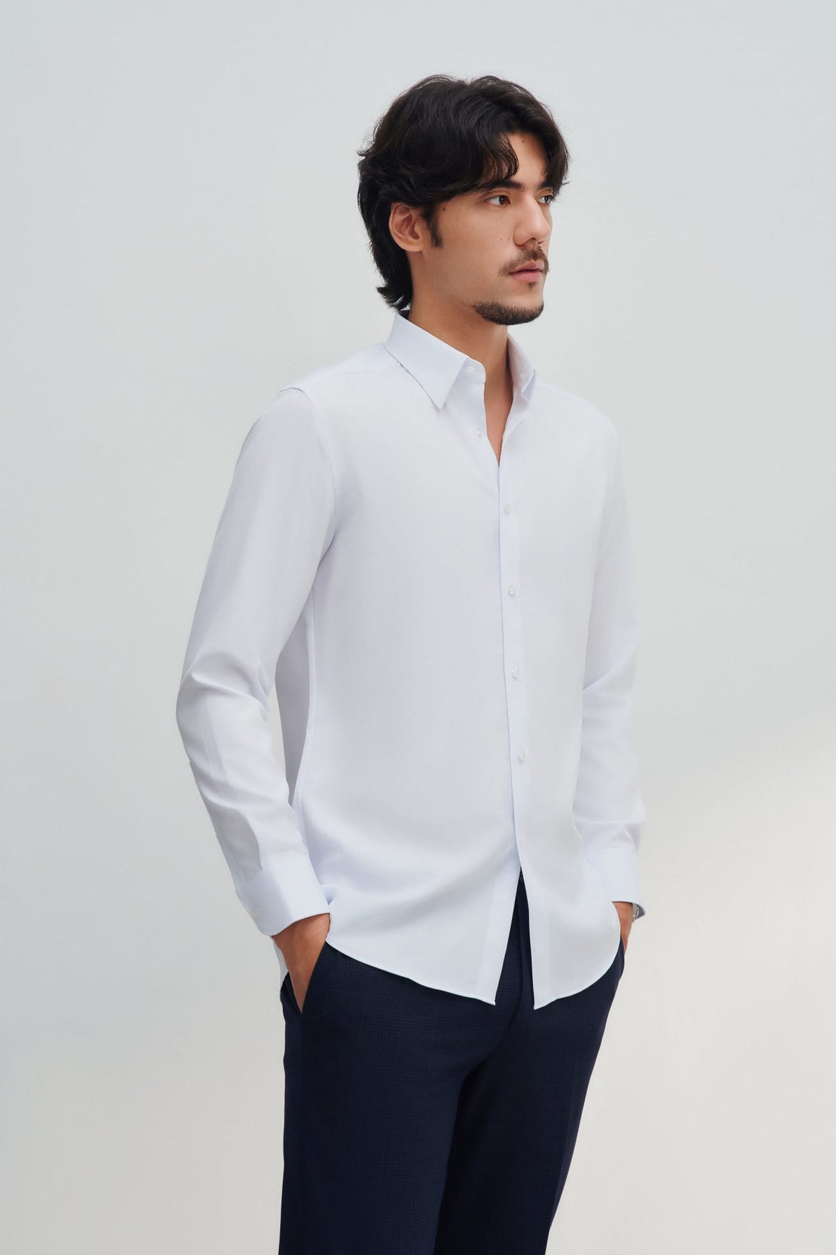 G2000 - Shirts - Non-Iron Dry Smart Fit Fine Twill Shirt
