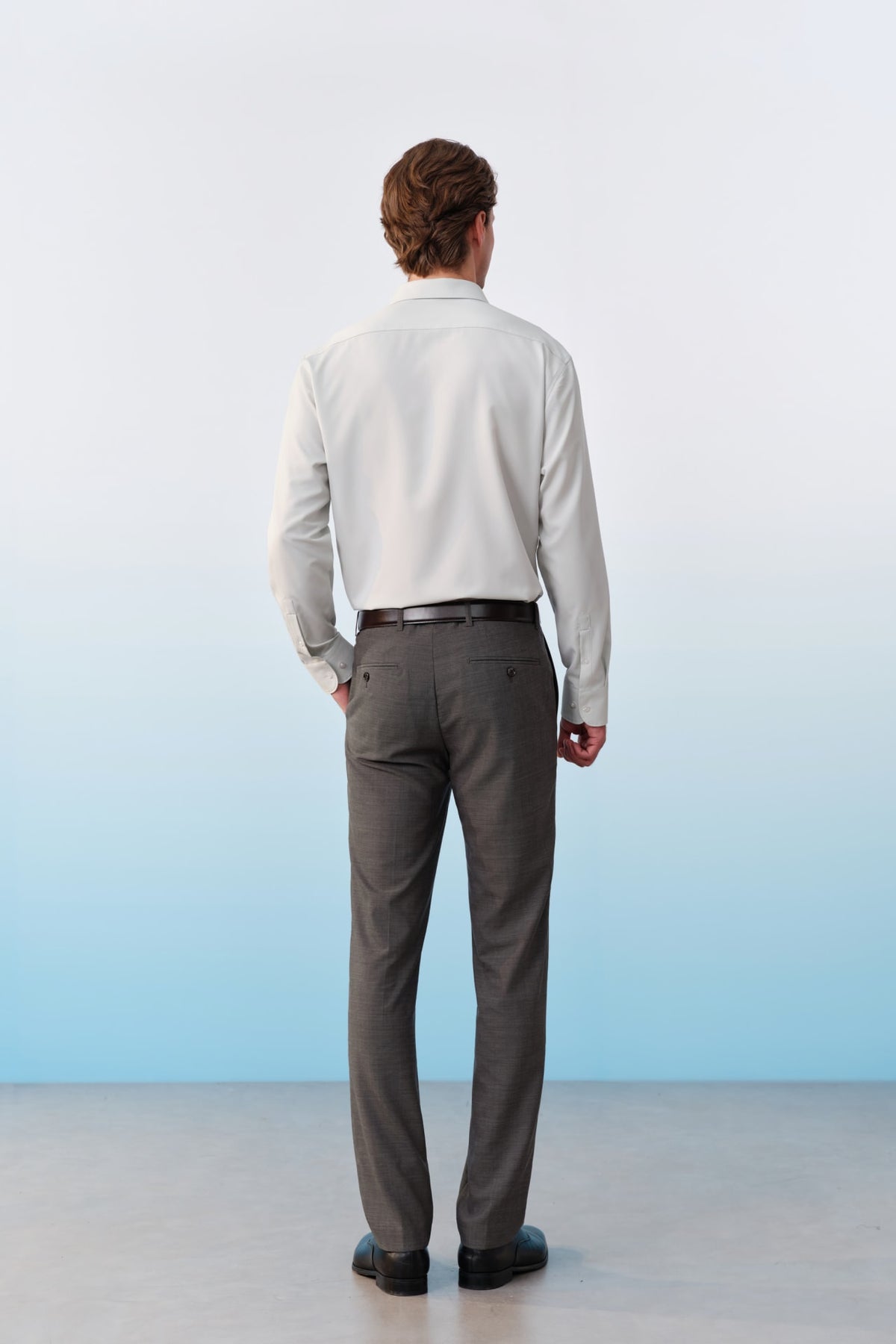 G2000 Shirts Non-Iron Dry Fine Twill Smart Fit Long Sleeve Shirt