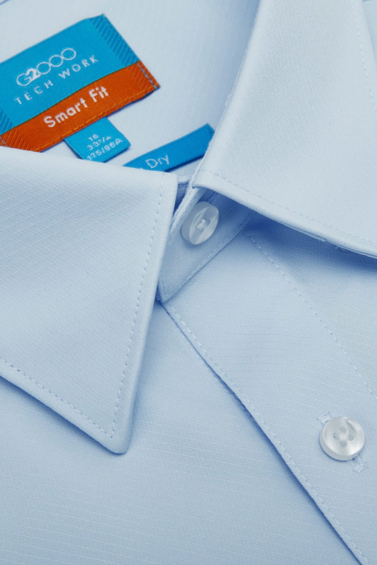 G2000 - Shirts - Non-Iron Dry Smart Fit Fine Twill Shirt