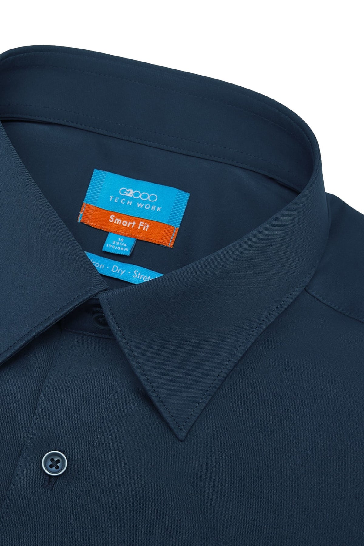 G2000 - Shirts - Non-Iron Dry Stretch Smart Fit Poplin Shirt