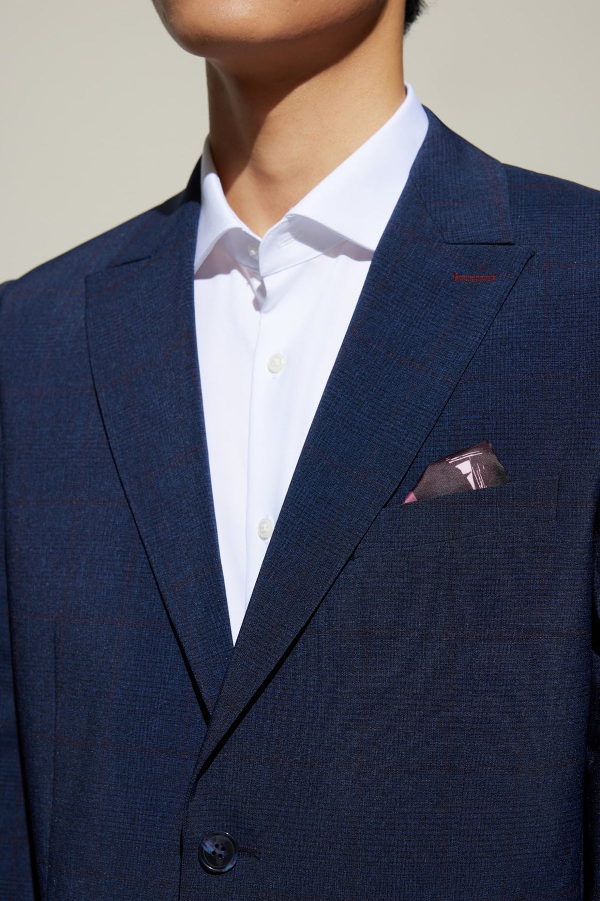 G2000 - Suits - Cool Touch Multi-Way Stretch Smart Fit Check Suit Blazer