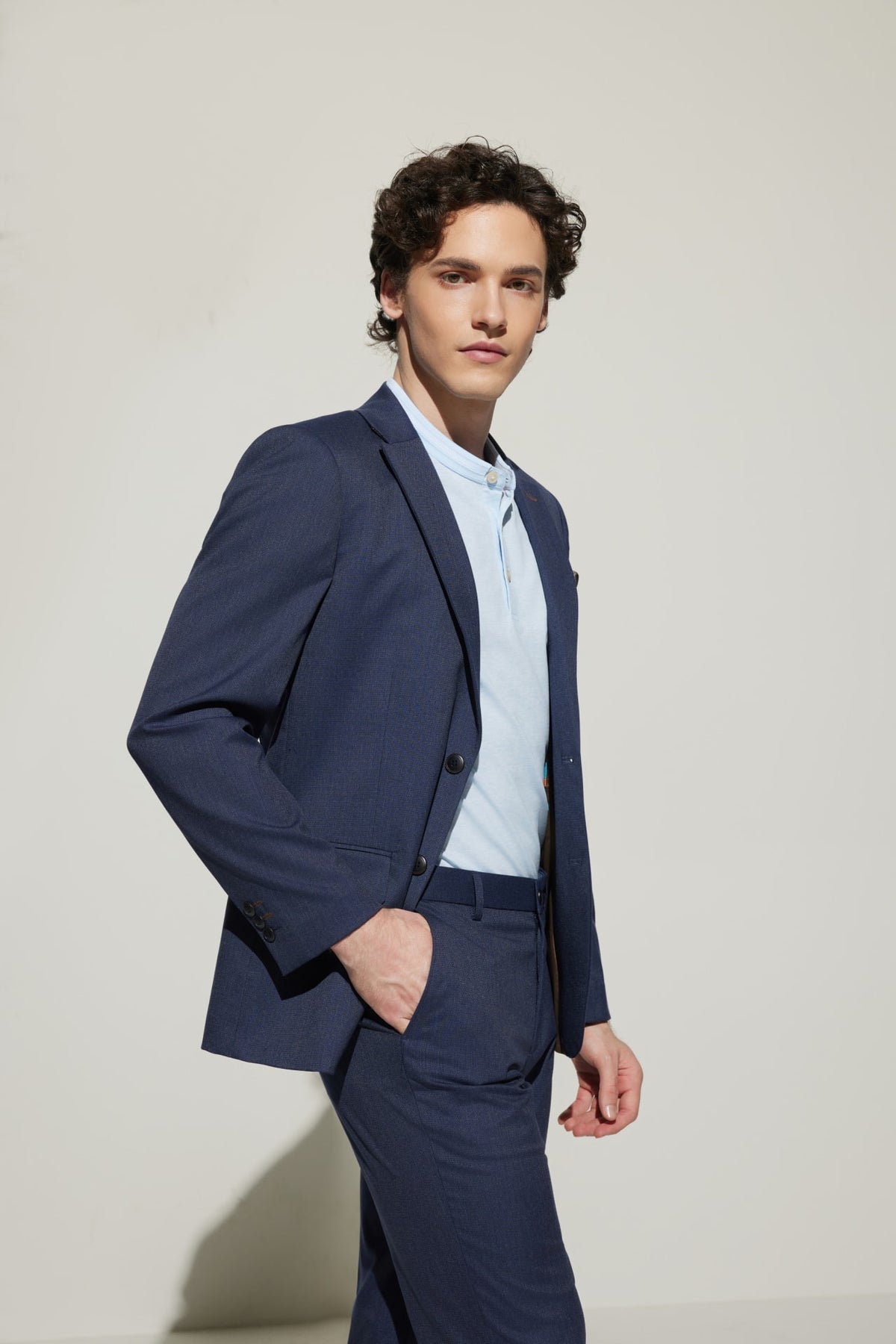 G2000 - Suits - Multi-Way Stretch Smart Fit Texture Suit Blazer