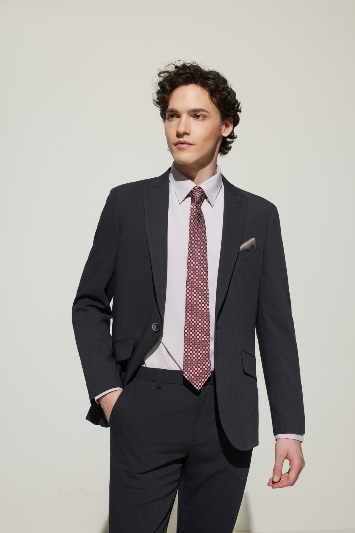 G2000 - Suits - Multi-Way Stretch Smart Fit Twill Suit Blazer
