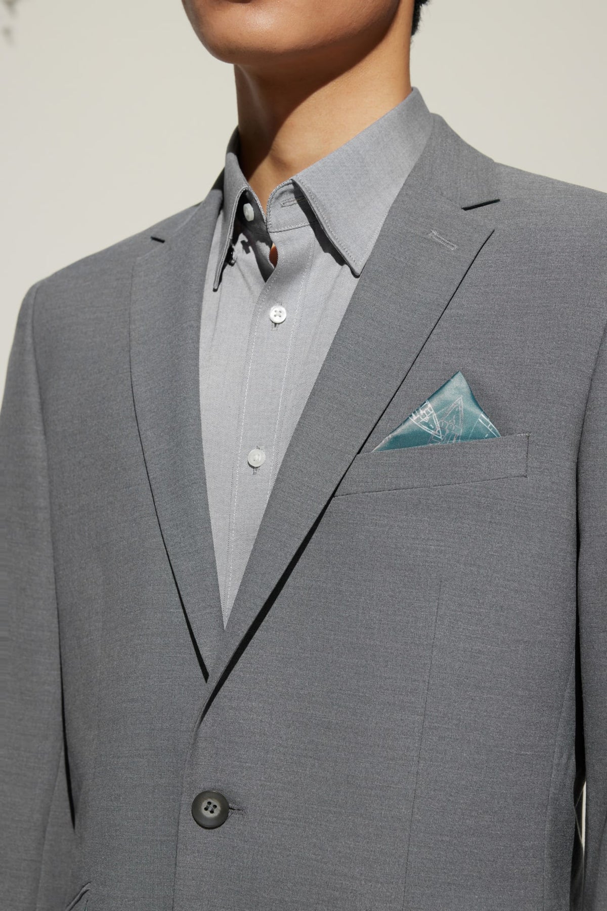 G2000 - Suits - Multi-Way Stretch Smart Fit Plain Weave Suit Blazer